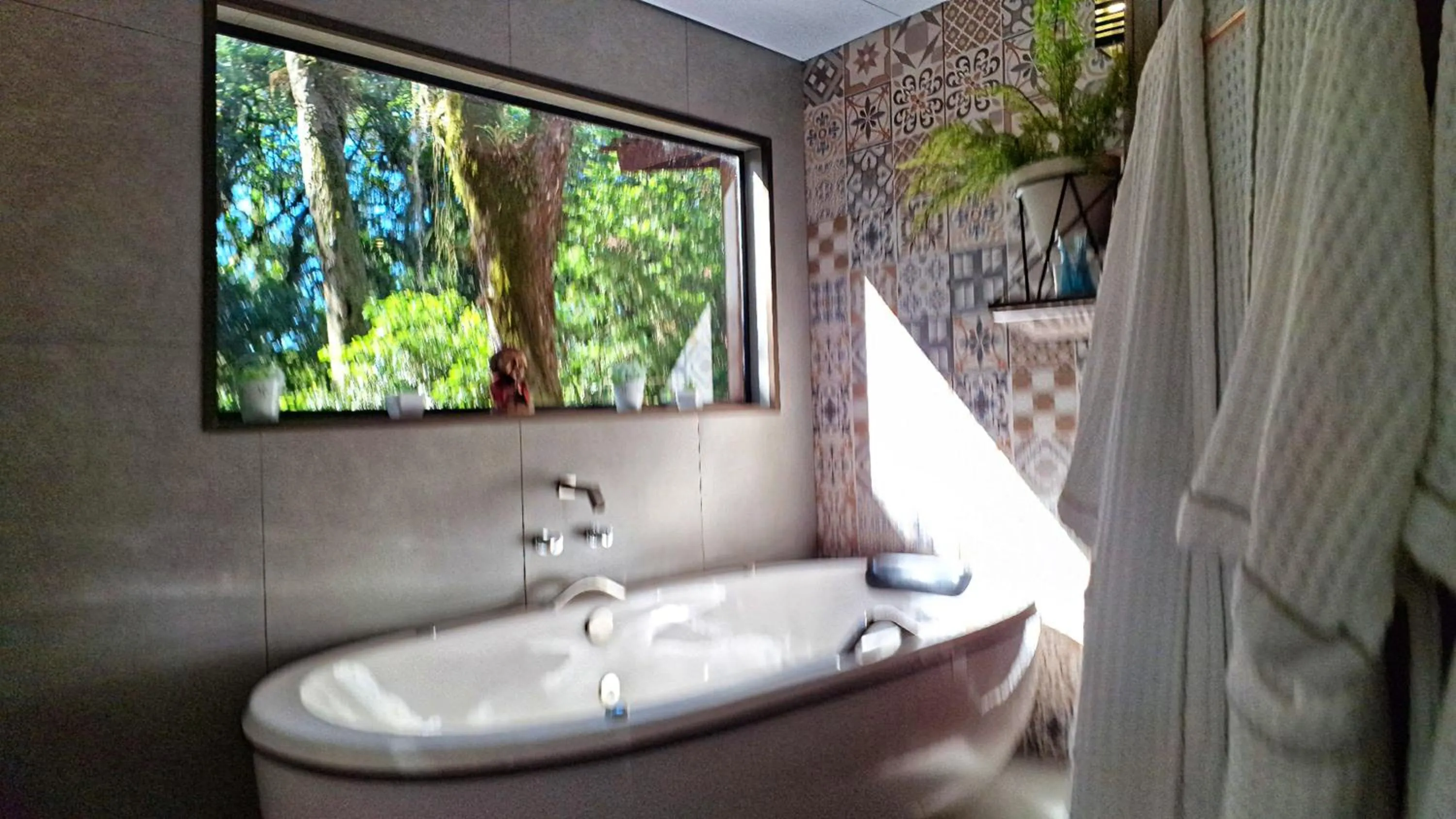 Bathroom in Chalé Temático em Pipa de Vinho - Parada da Pipa Chalés