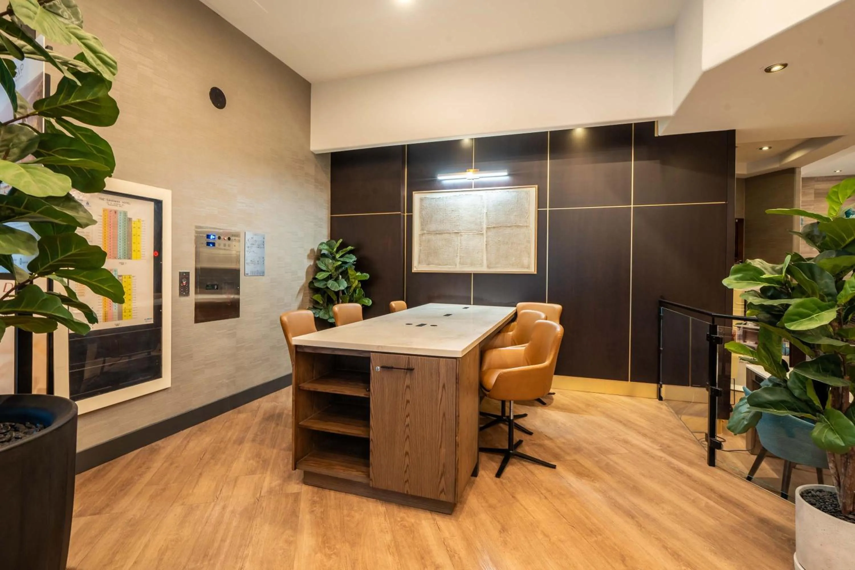 Lobby or reception in Sandman Hotel Vancouver Downtown