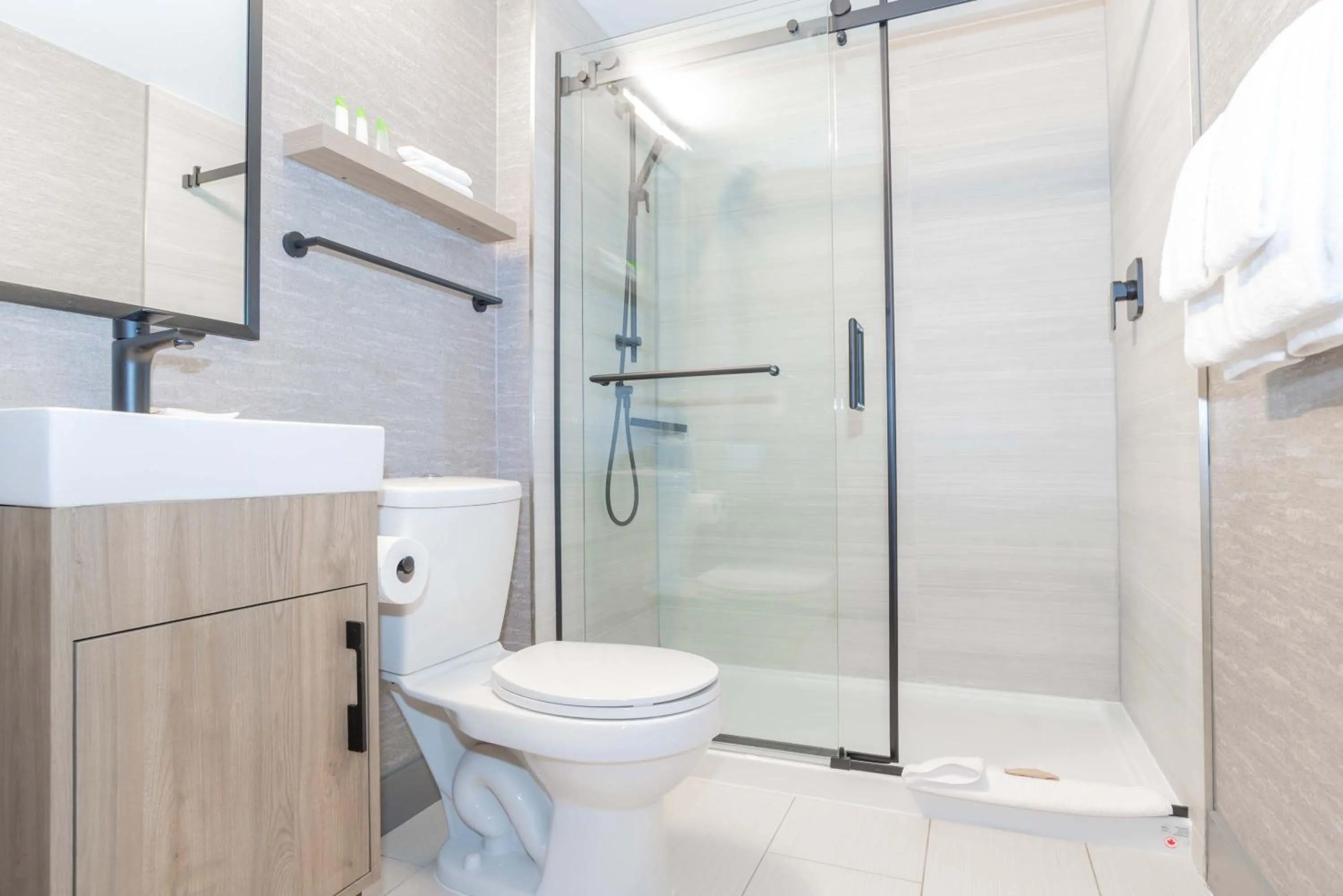 Bathroom in Sandman Signature Vancouver Downtown Hotel