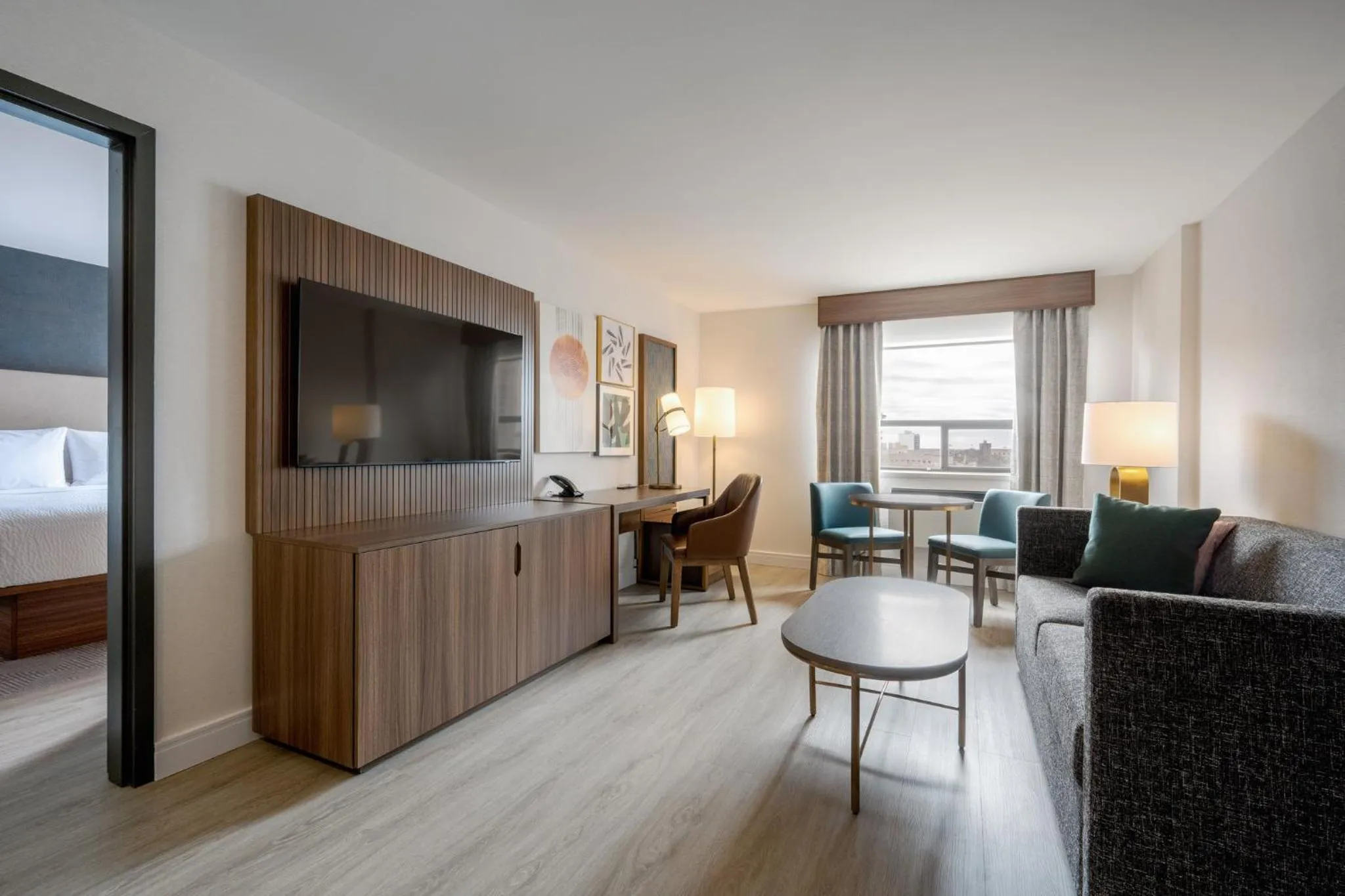 Photo of the whole room, Bed in Holiday Inn & Suites Winnipeg Downtown by IHG