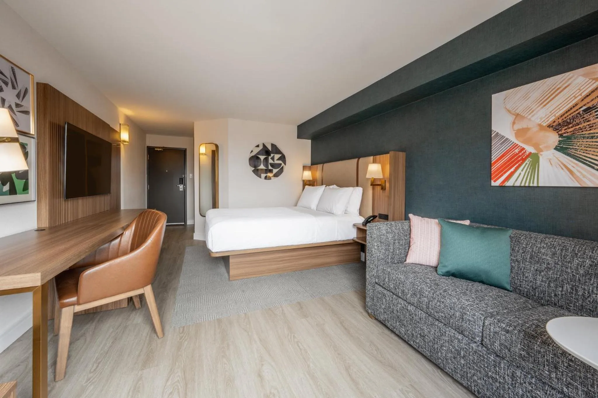 Photo of the whole room, Bed in Holiday Inn & Suites Winnipeg Downtown by IHG