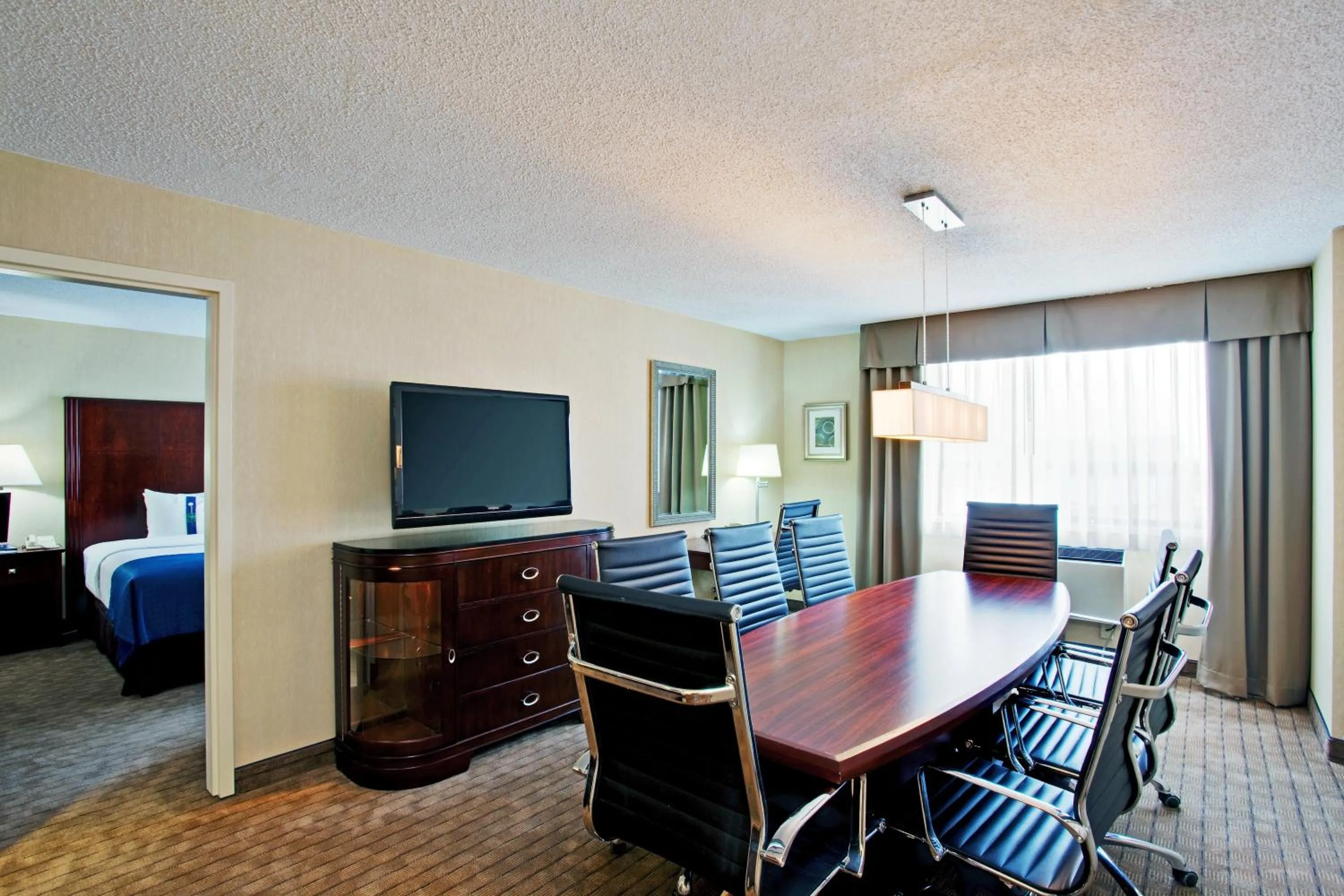Photo of the whole room, Bed in Holiday Inn & Suites Winnipeg Downtown by IHG