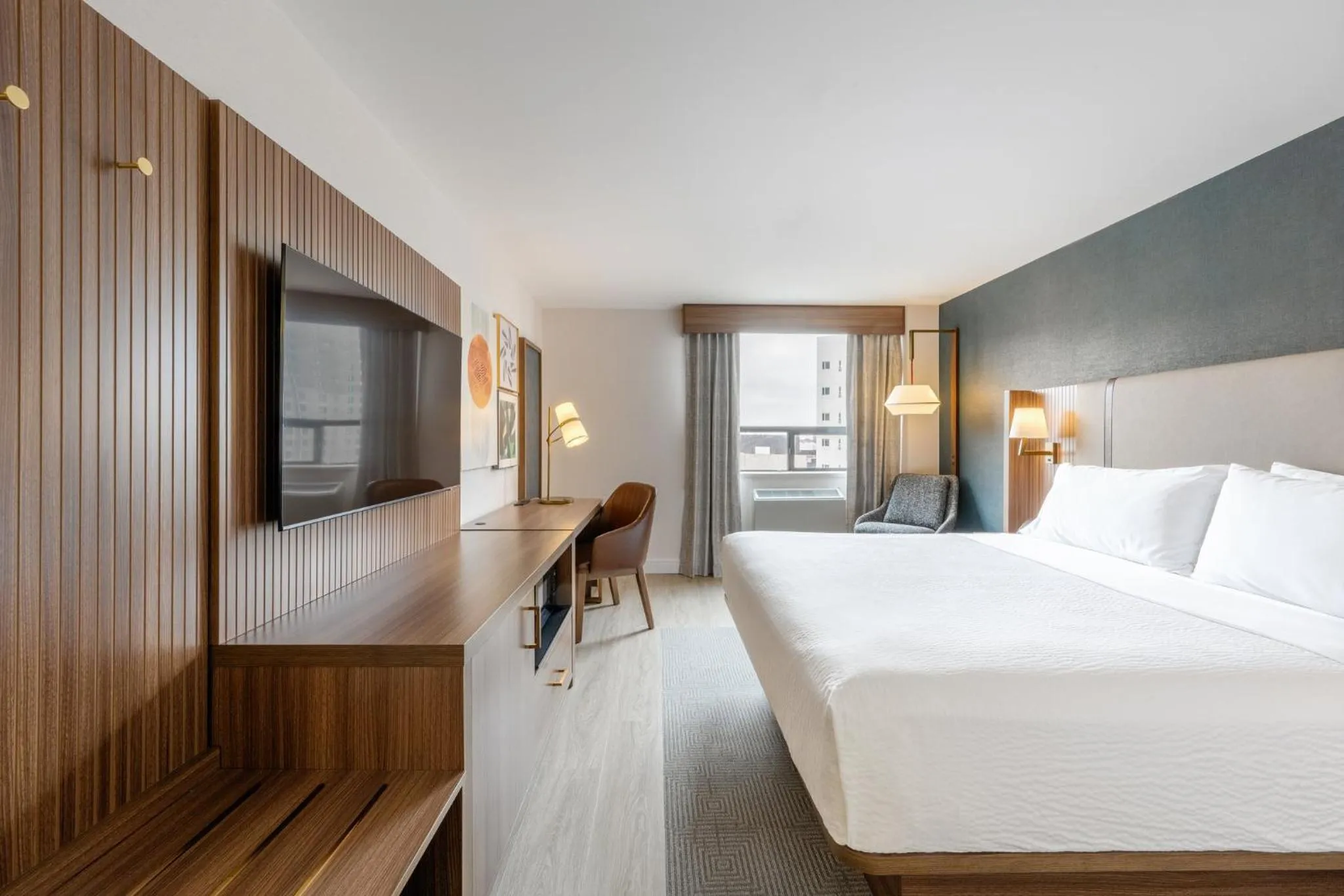 Photo of the whole room, Bed in Holiday Inn & Suites Winnipeg Downtown by IHG