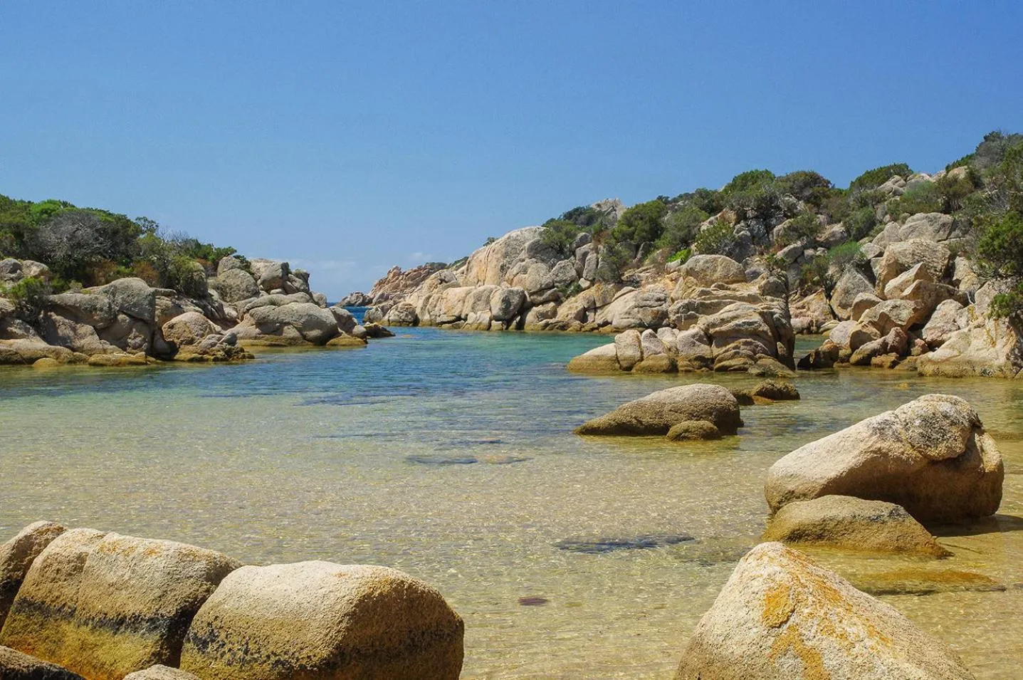 Beach in A Santa Trinita