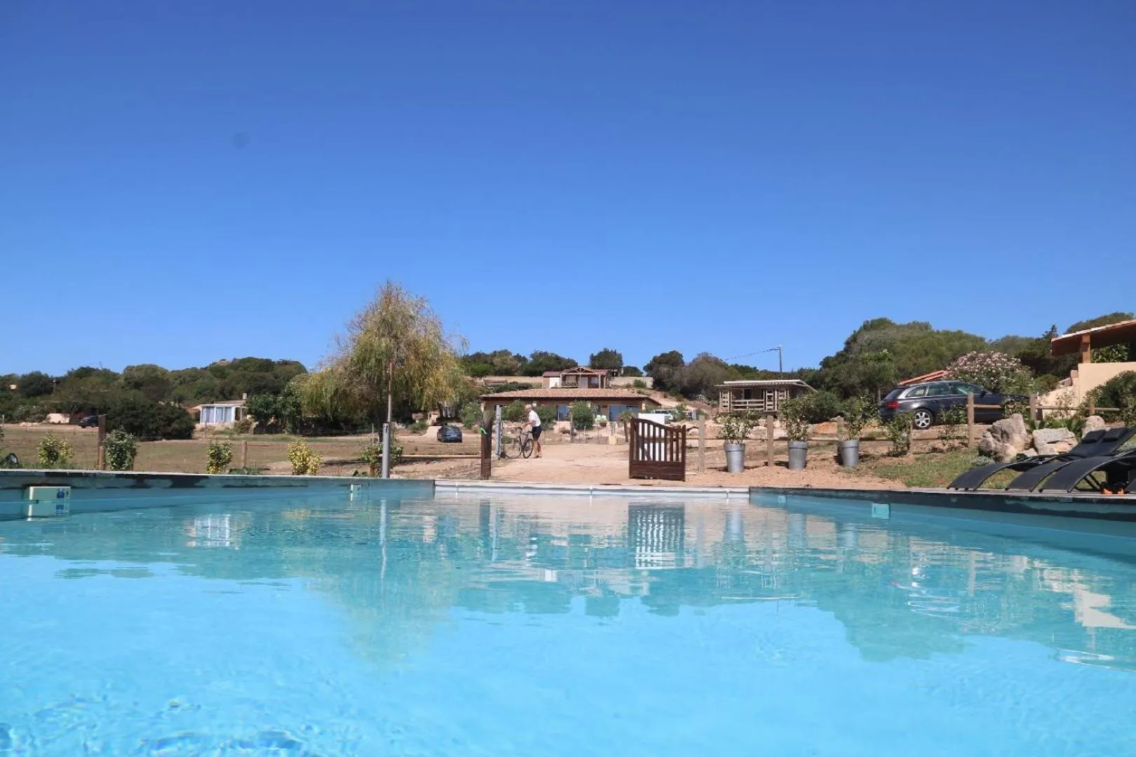 Swimming pool in A Santa Trinita