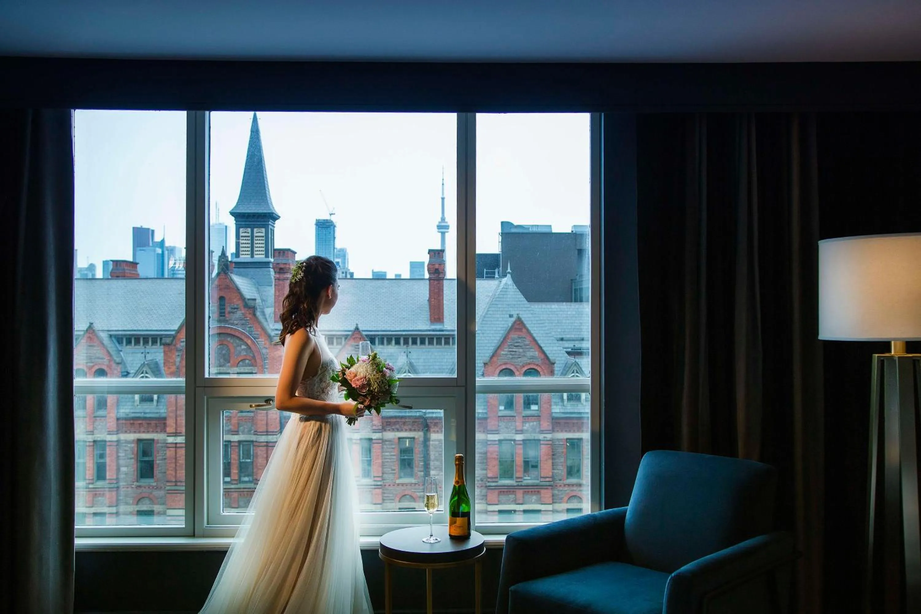 wedding in The Yorkville Royal Sonesta Hotel Toronto