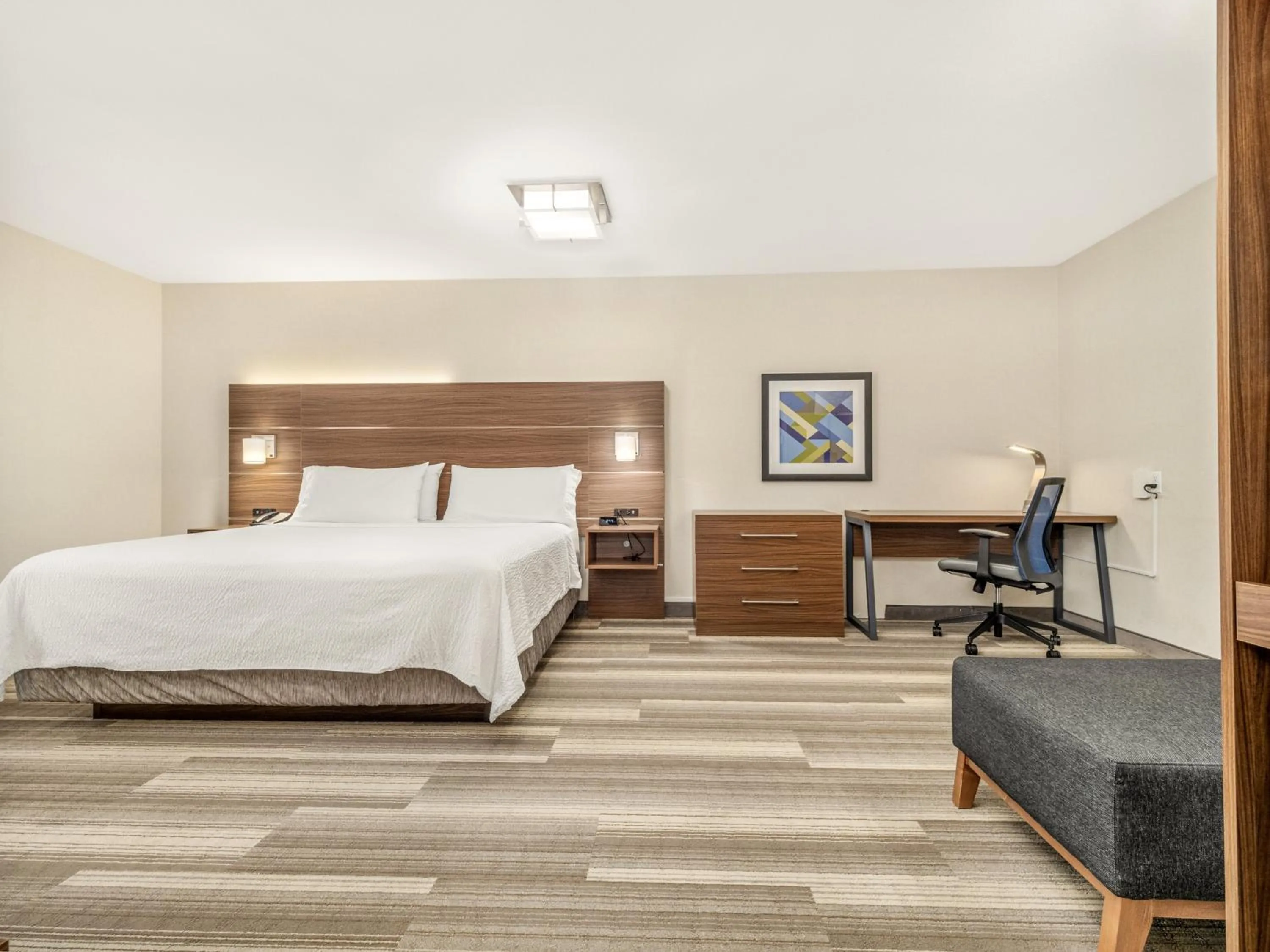 Photo of the whole room, Bed in Holiday Inn Express & Suites Medicine Hat by IHG
