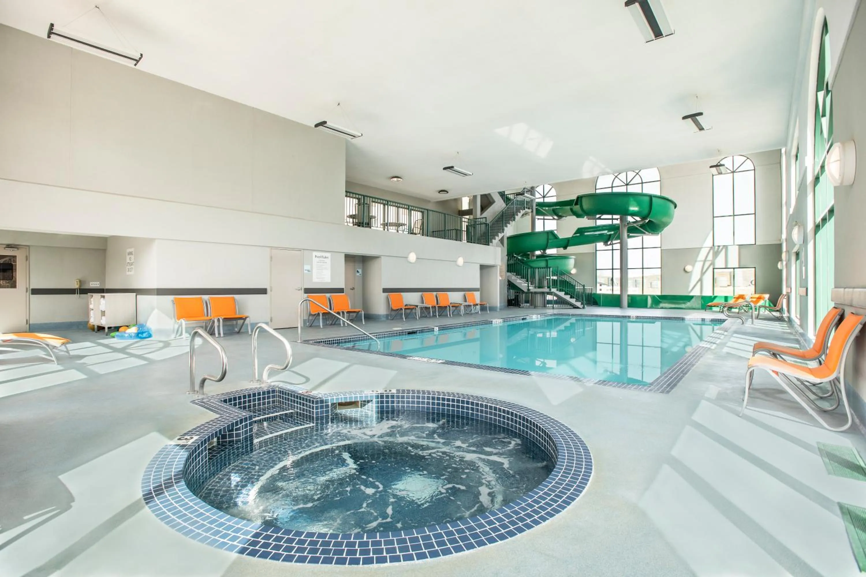 Swimming pool in Holiday Inn Express & Suites Medicine Hat by IHG