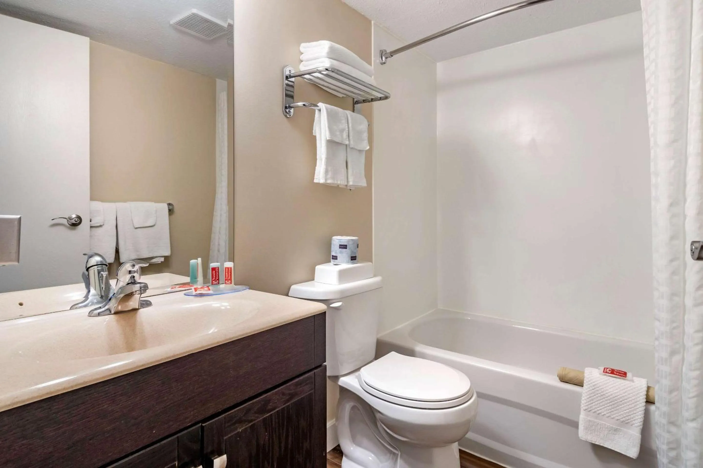 Bathroom in Econo Lodge Inn & Suites