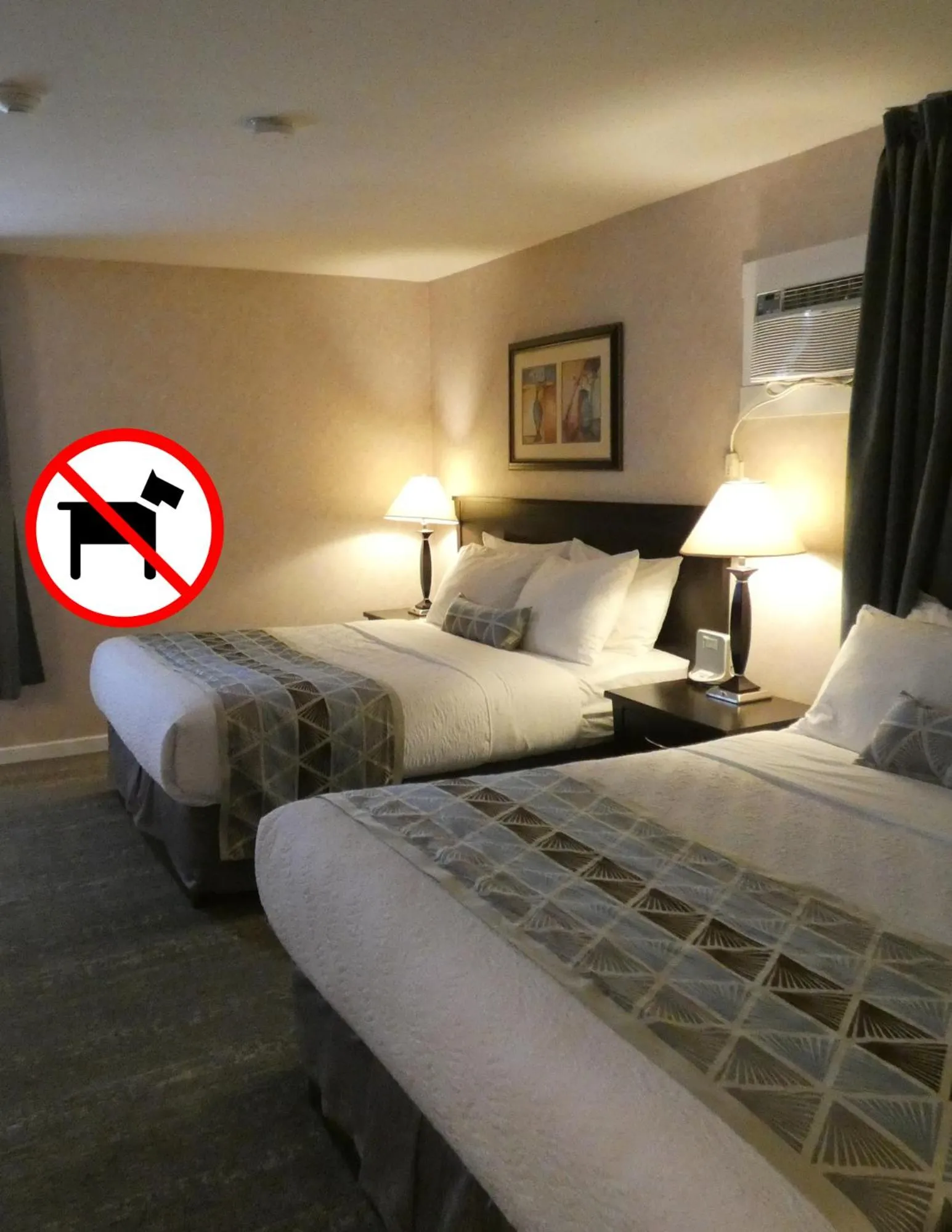 2 Queen Room with Kitchenette (Non-Pet Friendly) in Dilworth Inn Kelowna