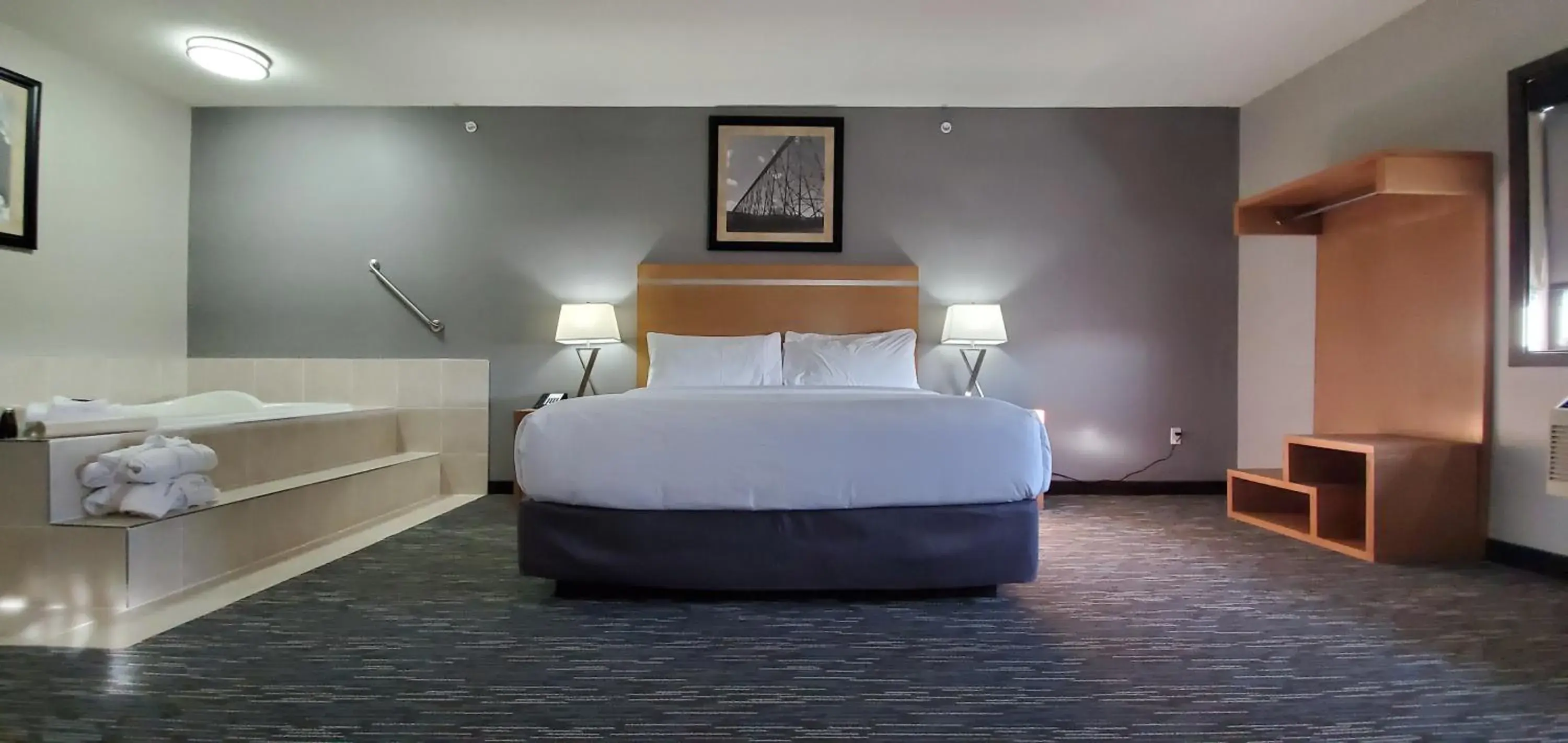 Deluxe King Suite - Non-Smoking in Wingate by Wyndham Lethbridge Deluxe King Suite - Non-Smoking in Wingate by Wyndham Lethbridge