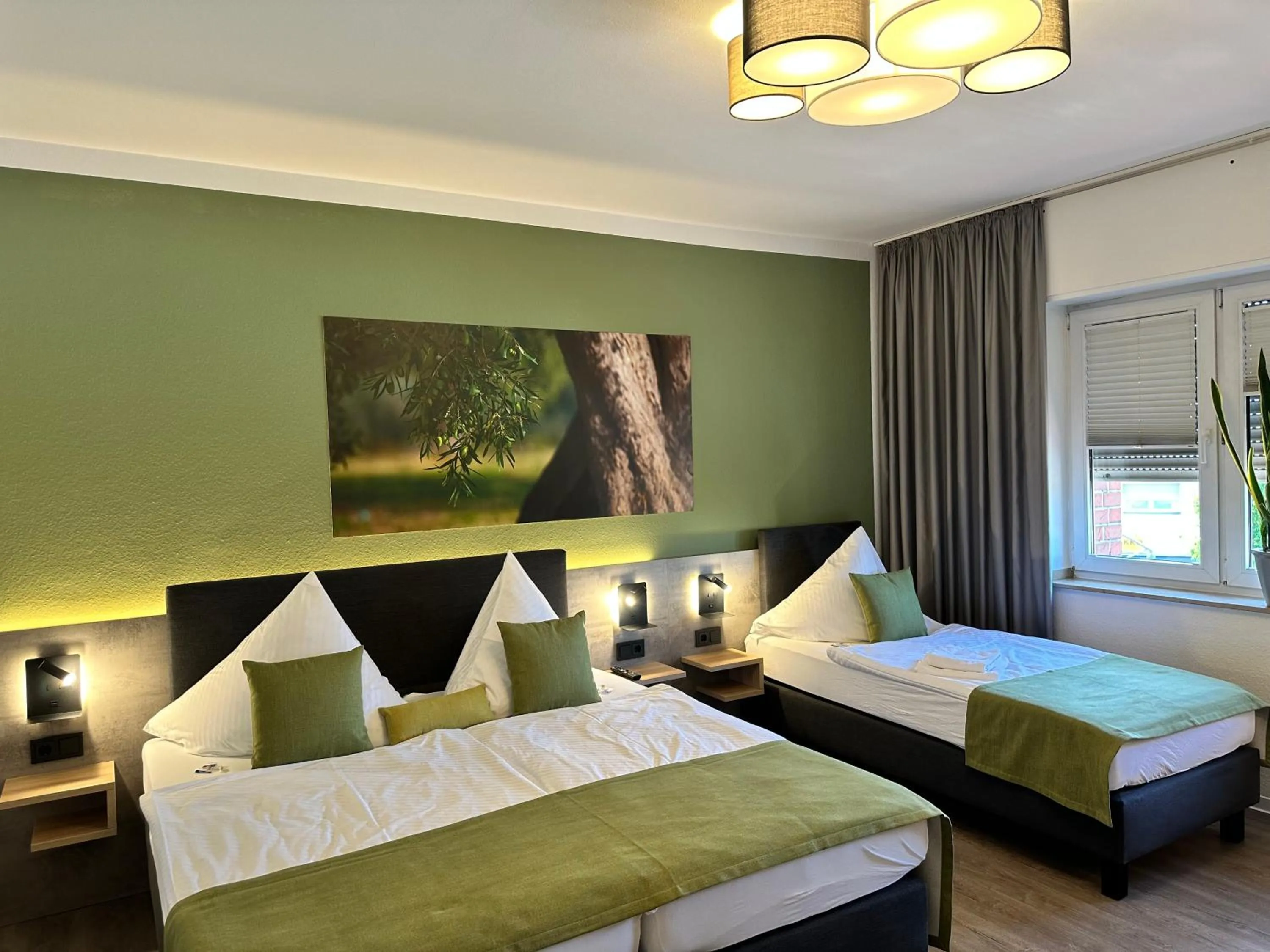 Bedroom, Bed in an Hotel