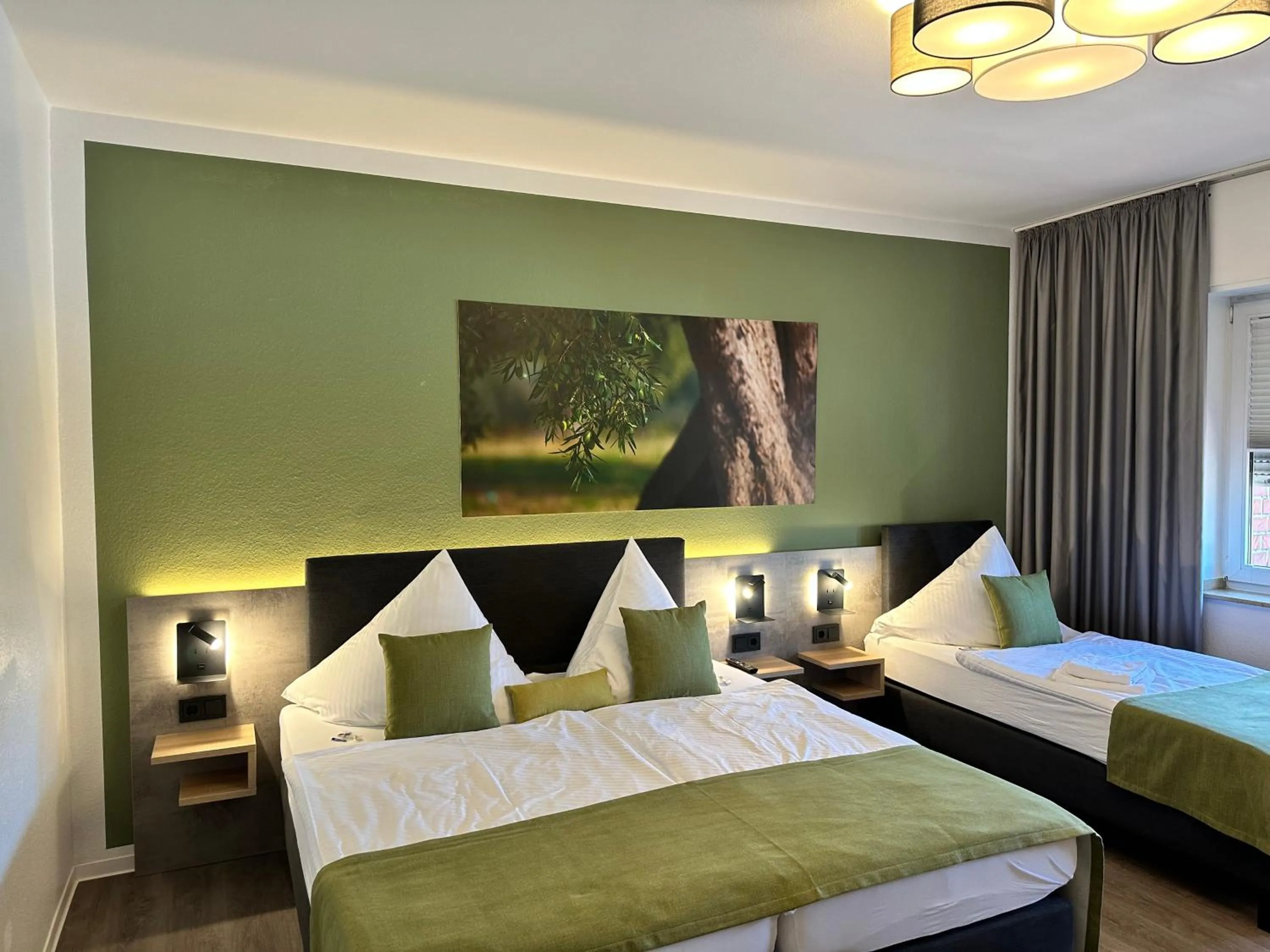 Bedroom, Bed in an Hotel