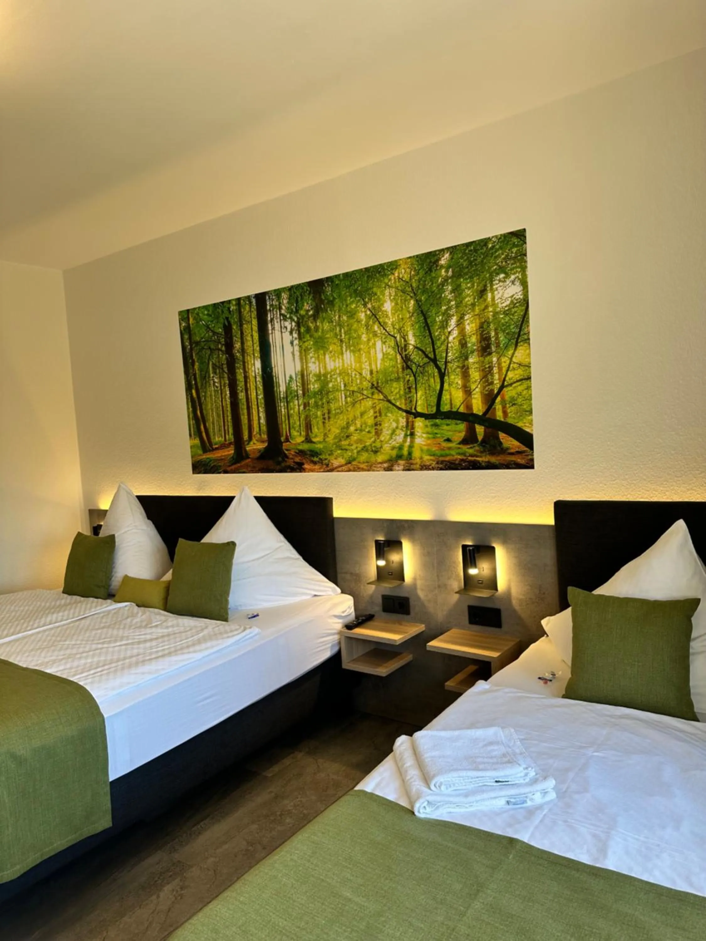 Bedroom, Bed in an Hotel