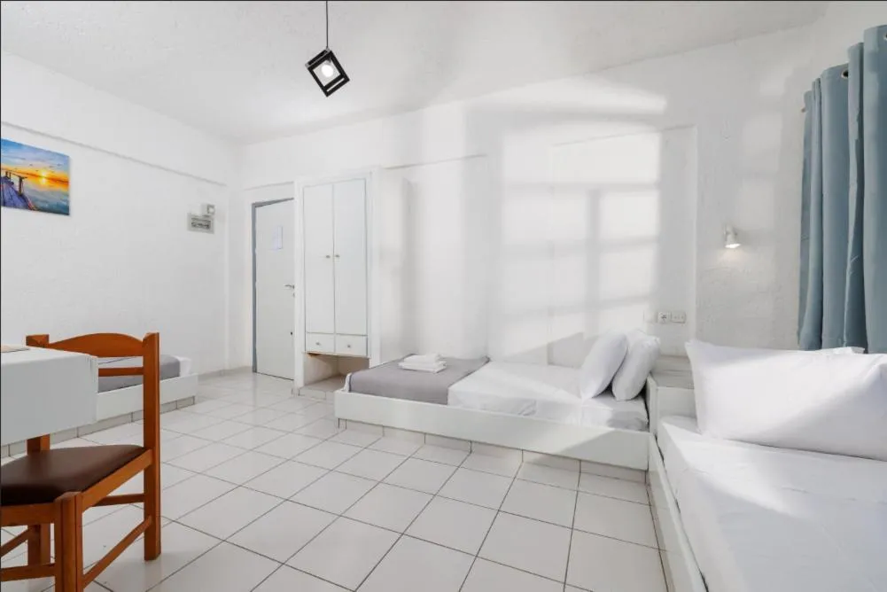 Bed in Kings Hersonissos Hotel