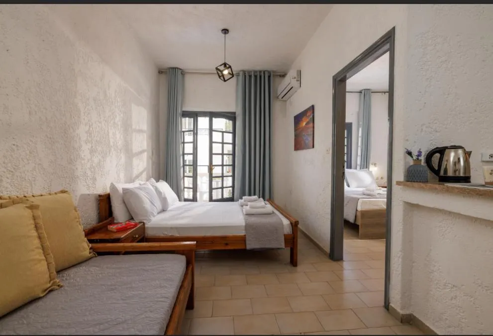 Bed in Kings Hersonissos Hotel