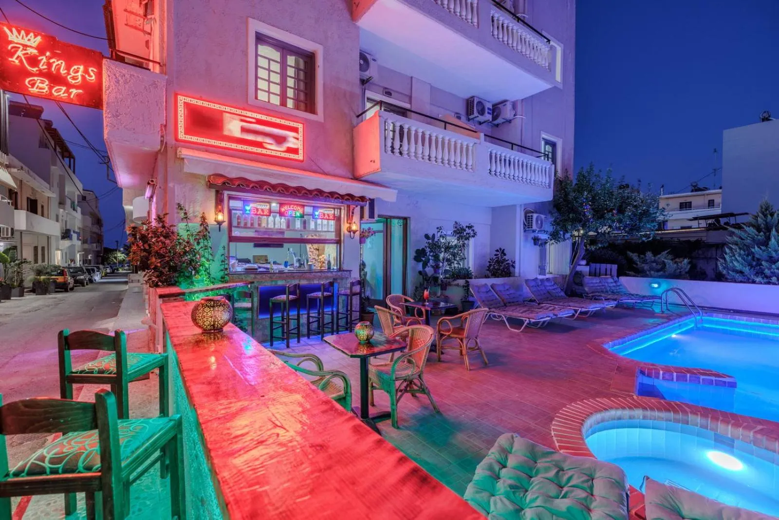 Night in Kings Hersonissos Hotel