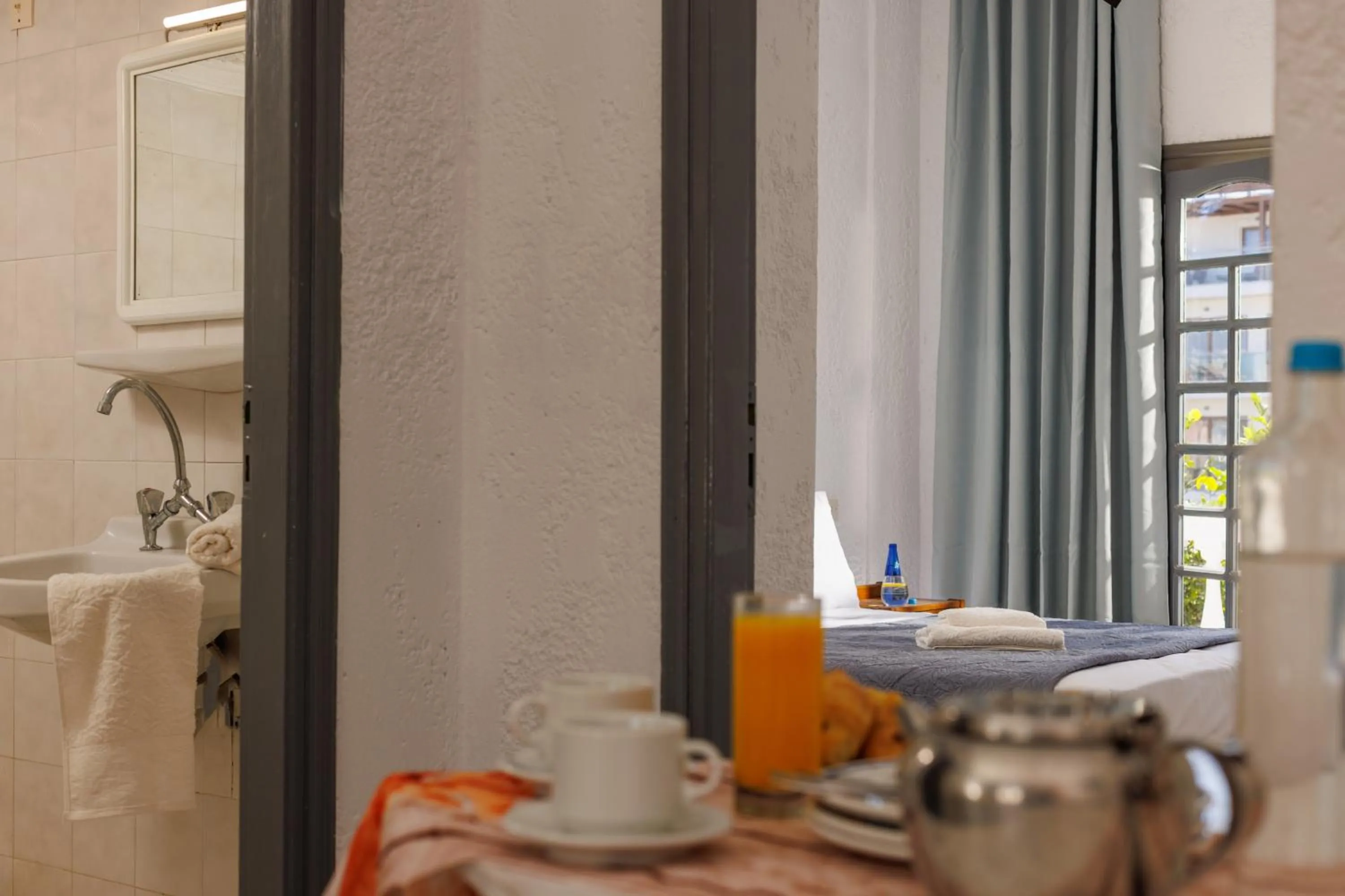 Bathroom in Kings Hersonissos Hotel