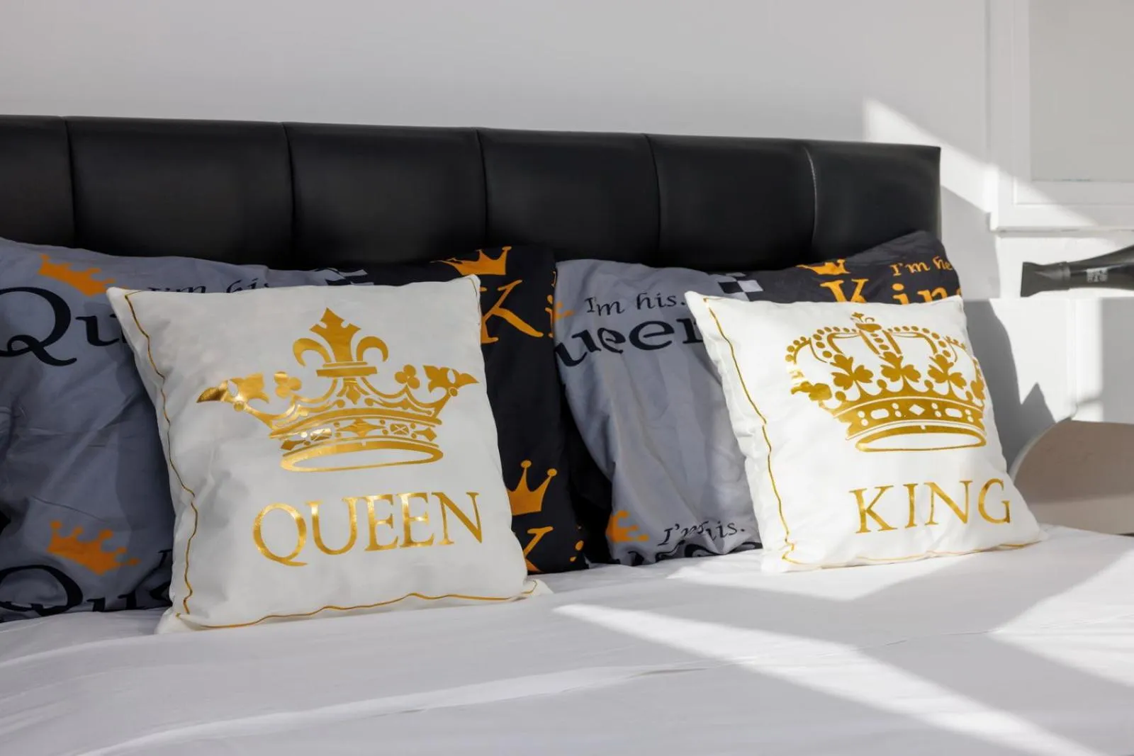 Bed in Kings Hersonissos Hotel