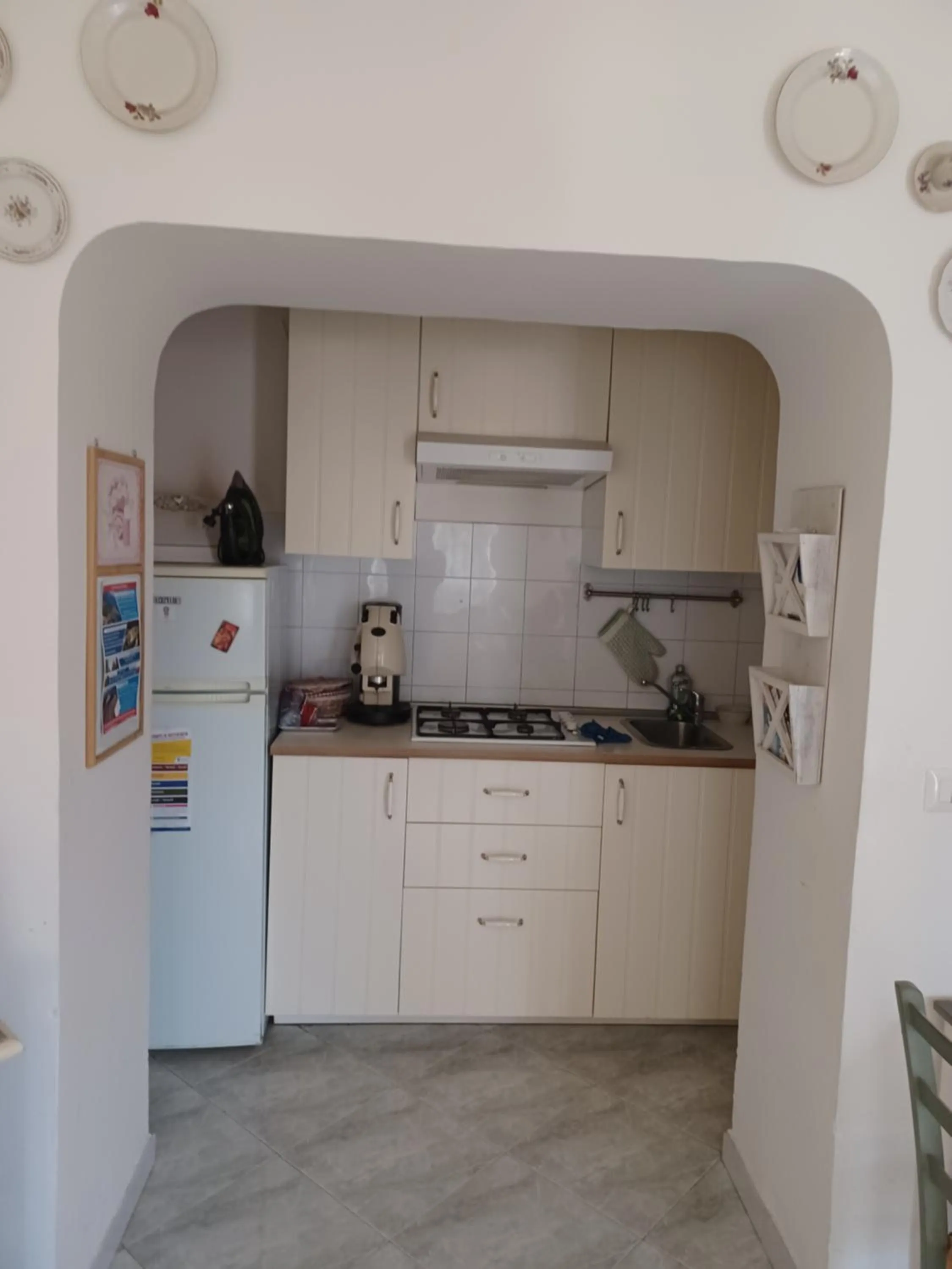 Kitchen or kitchenette in La Corte delle Vanità