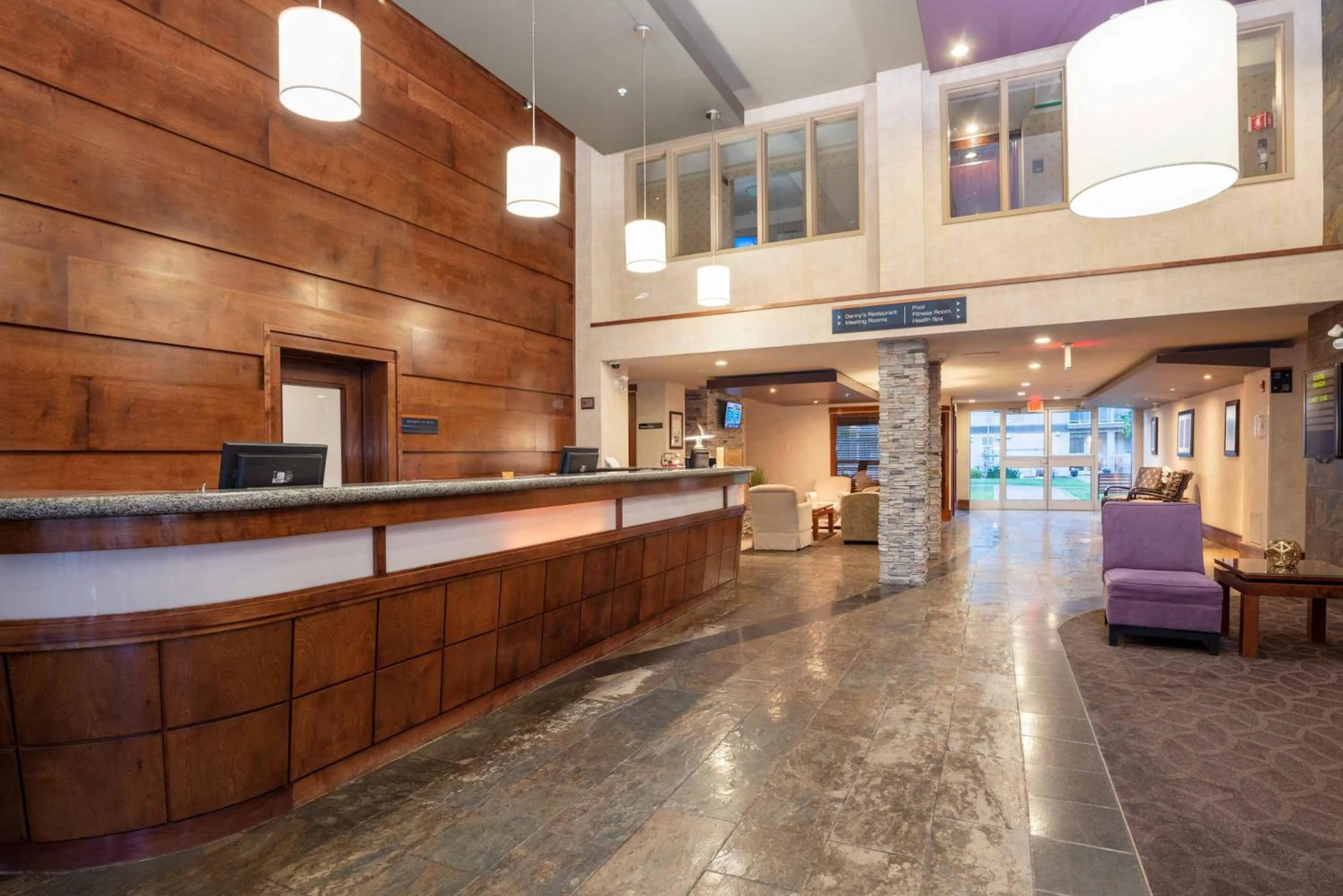 Decorative detail in Sandman Hotel & Suites Regina