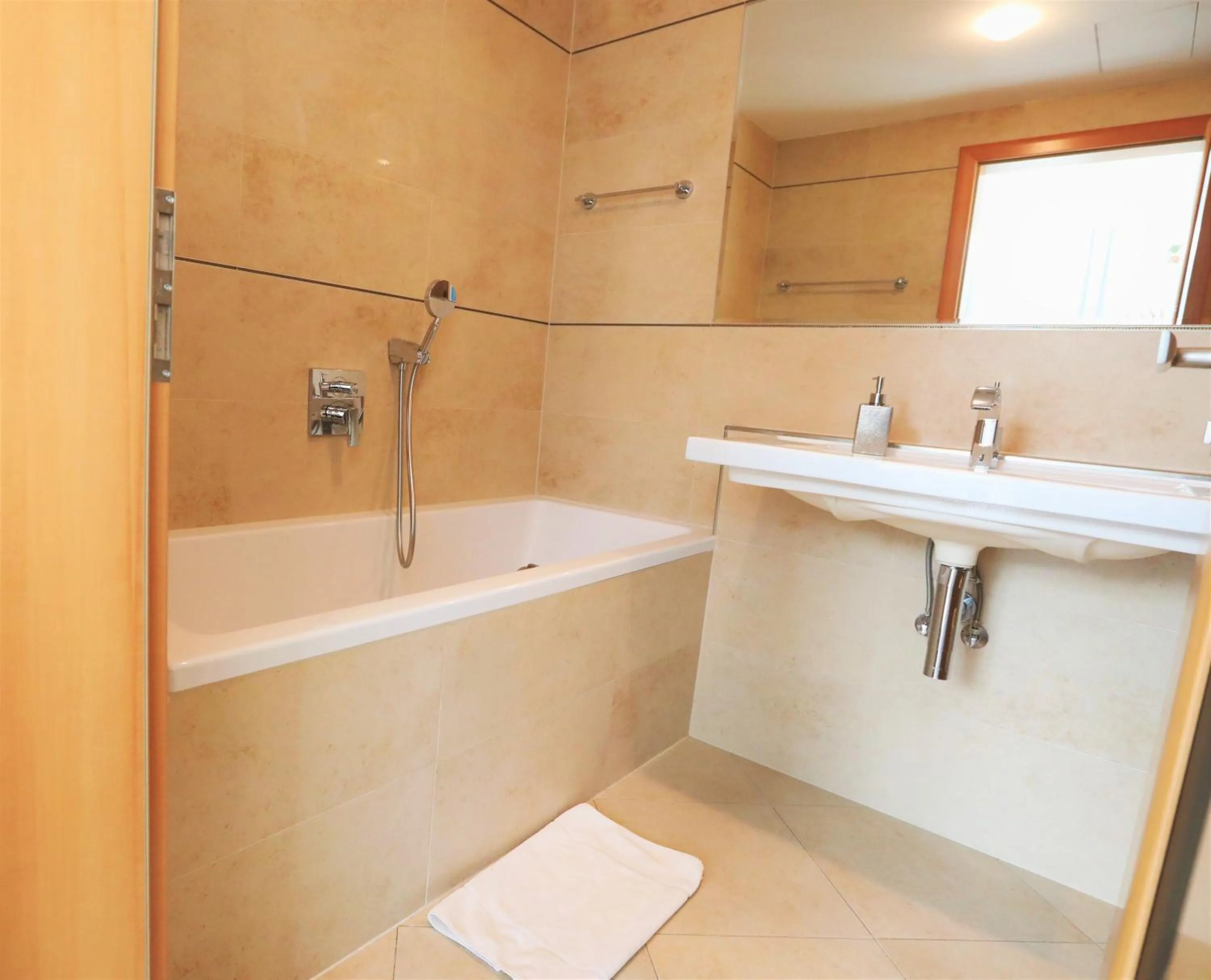 Shower in Old Town Square Apartments