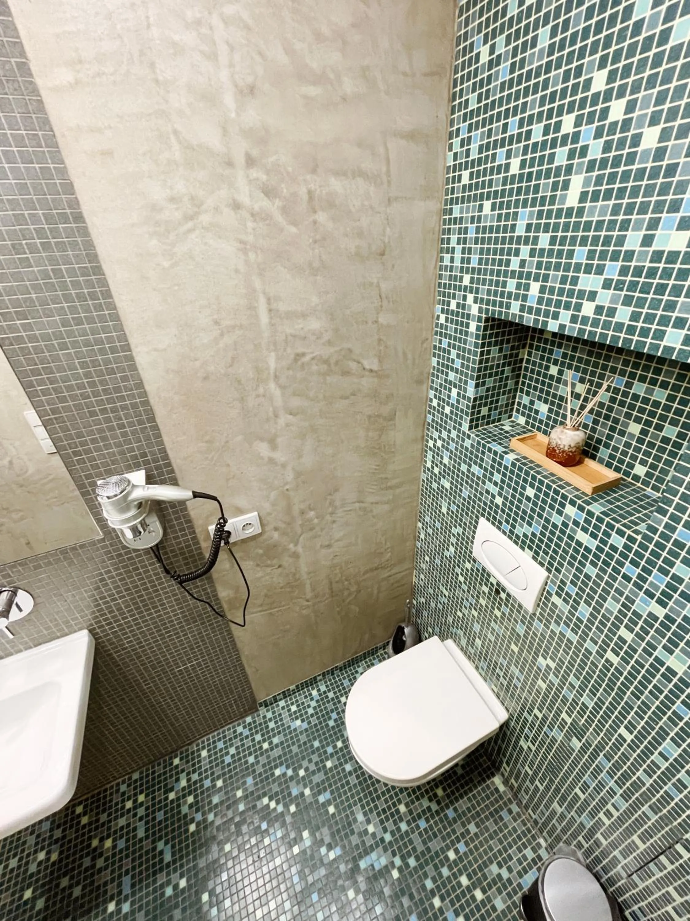 Toilet in Old Town Square Apartments