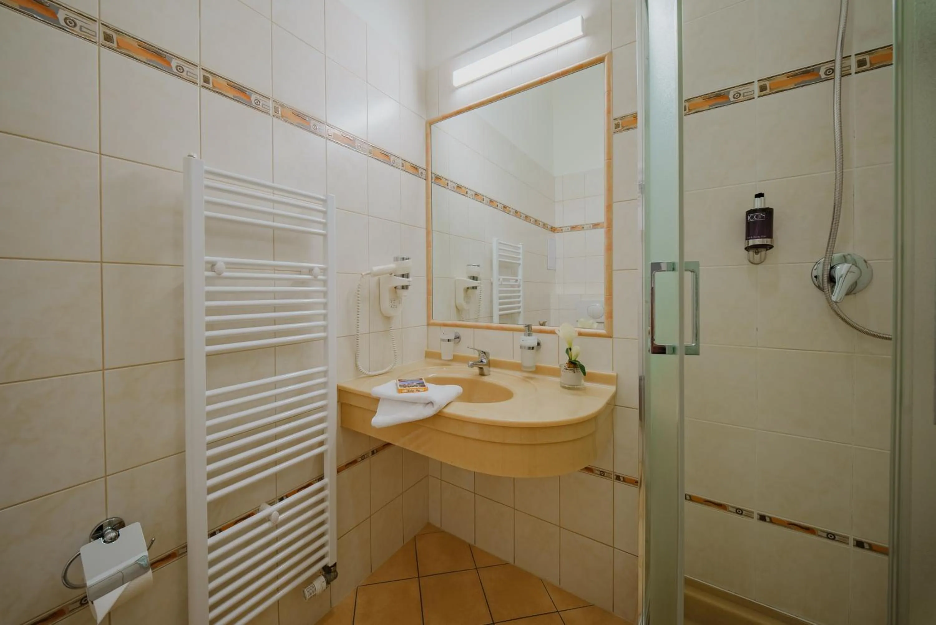 Shower in Hotel Ontario