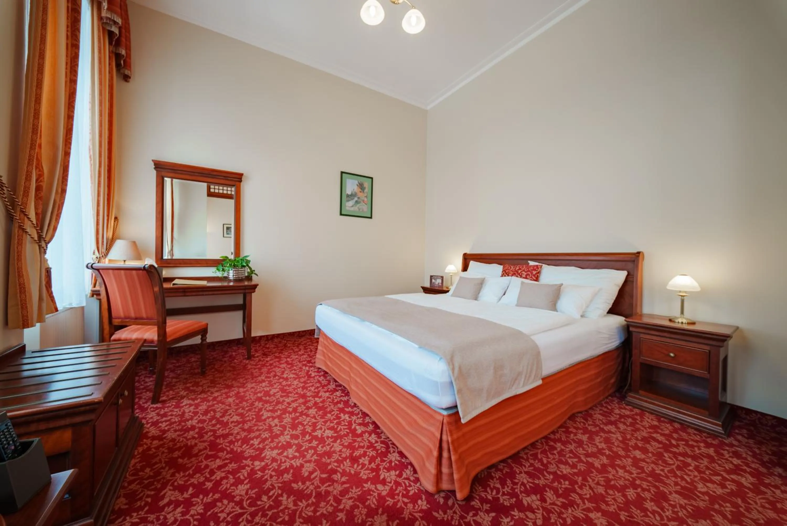 Bed in Hotel Ontario