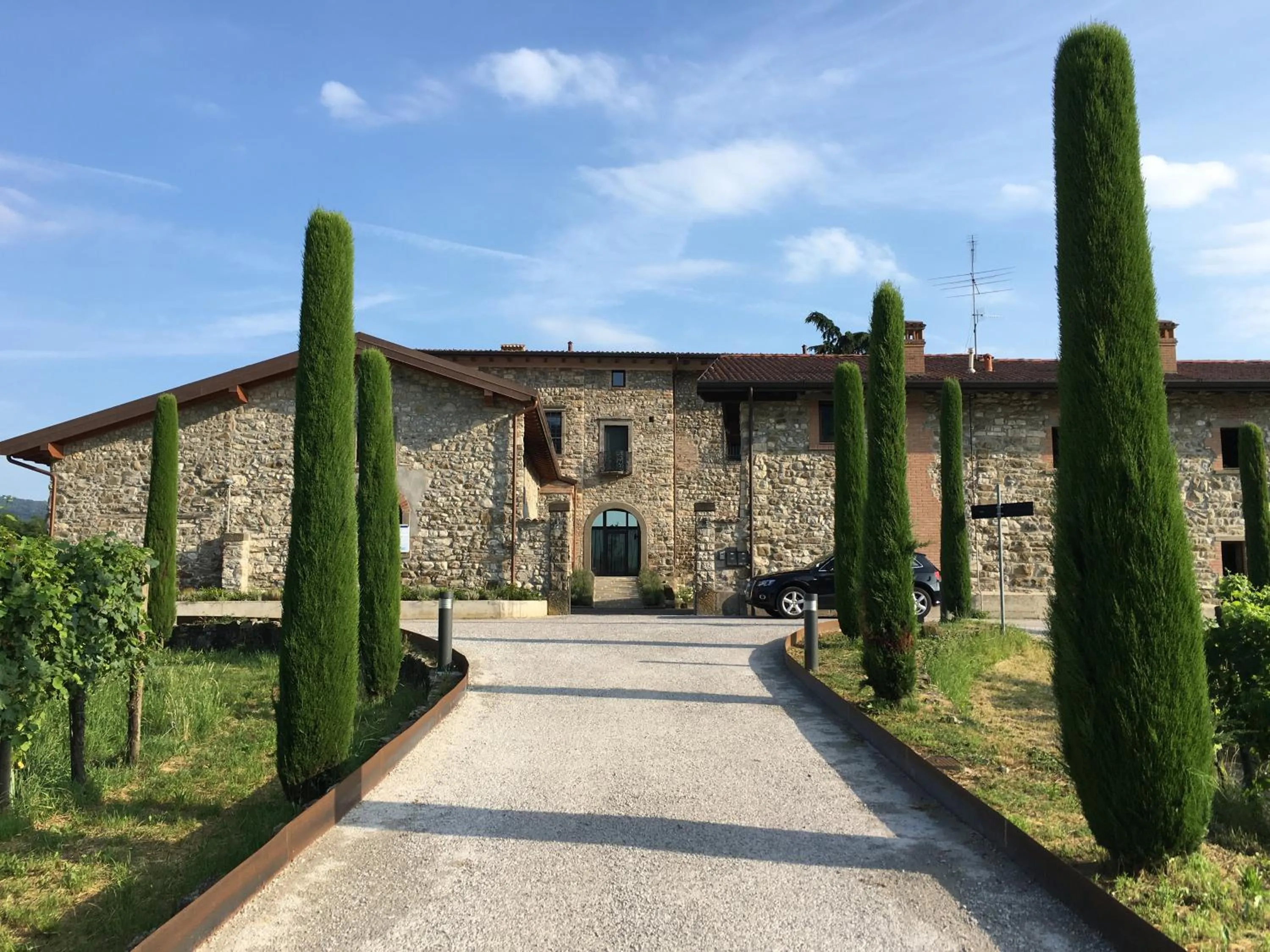Property building in Podere Castel Merlo Resort