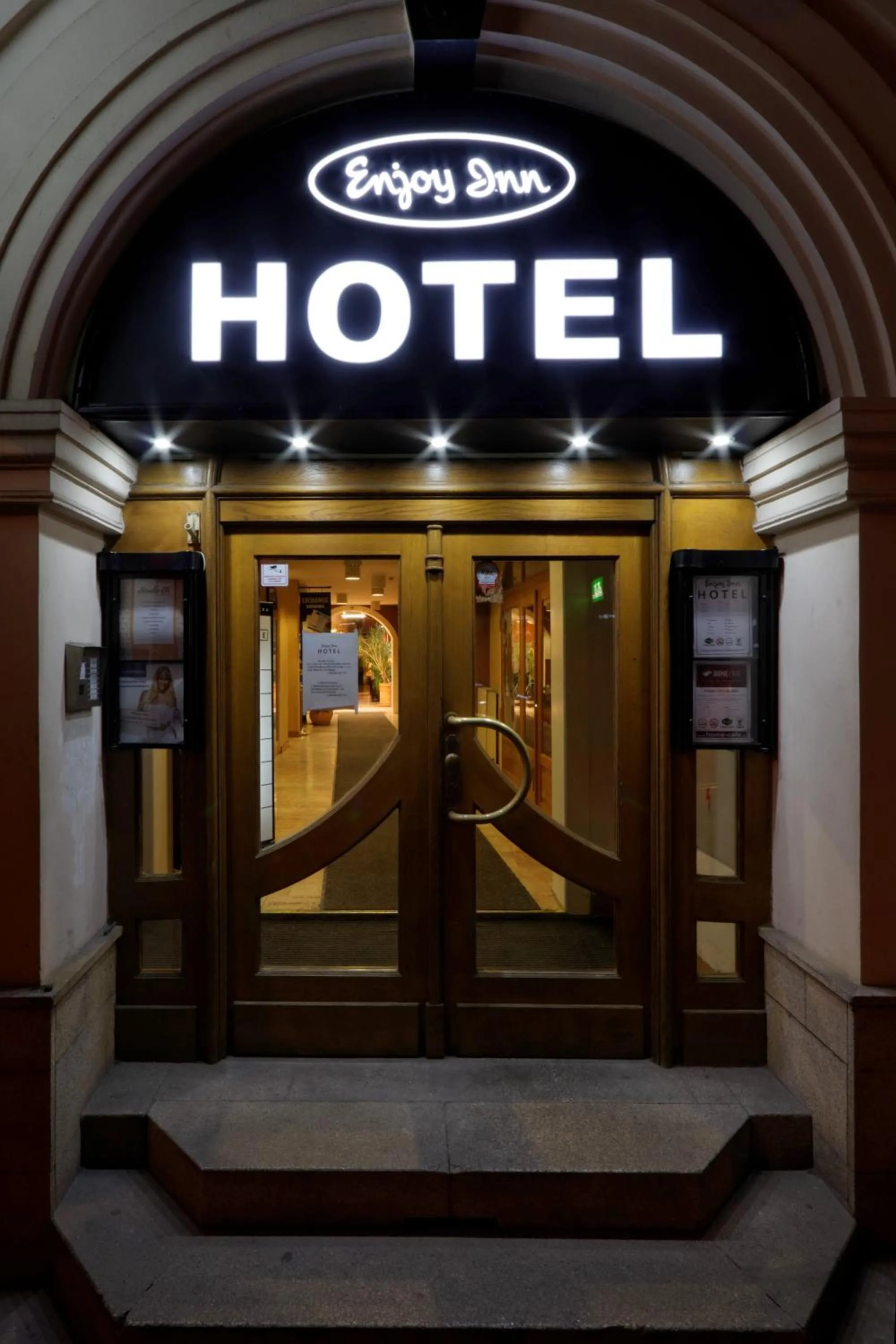 Facade/entrance in Enjoy Inn