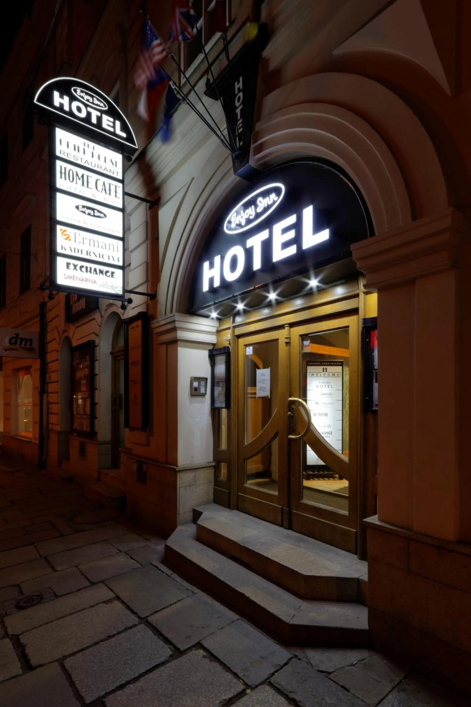 Facade/entrance in Enjoy Inn