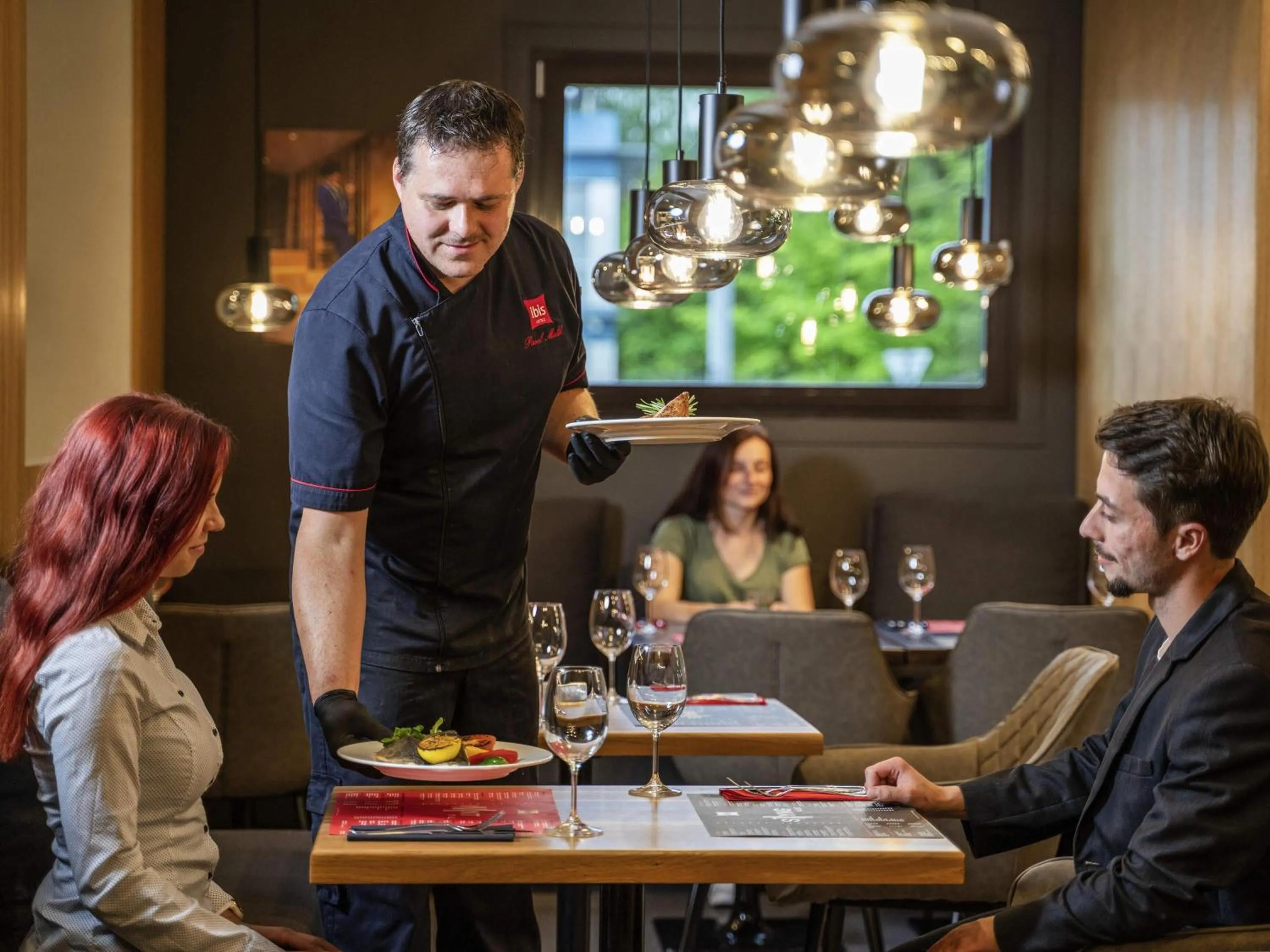 Restaurant/places to eat in Ibis Hotel Plzeň