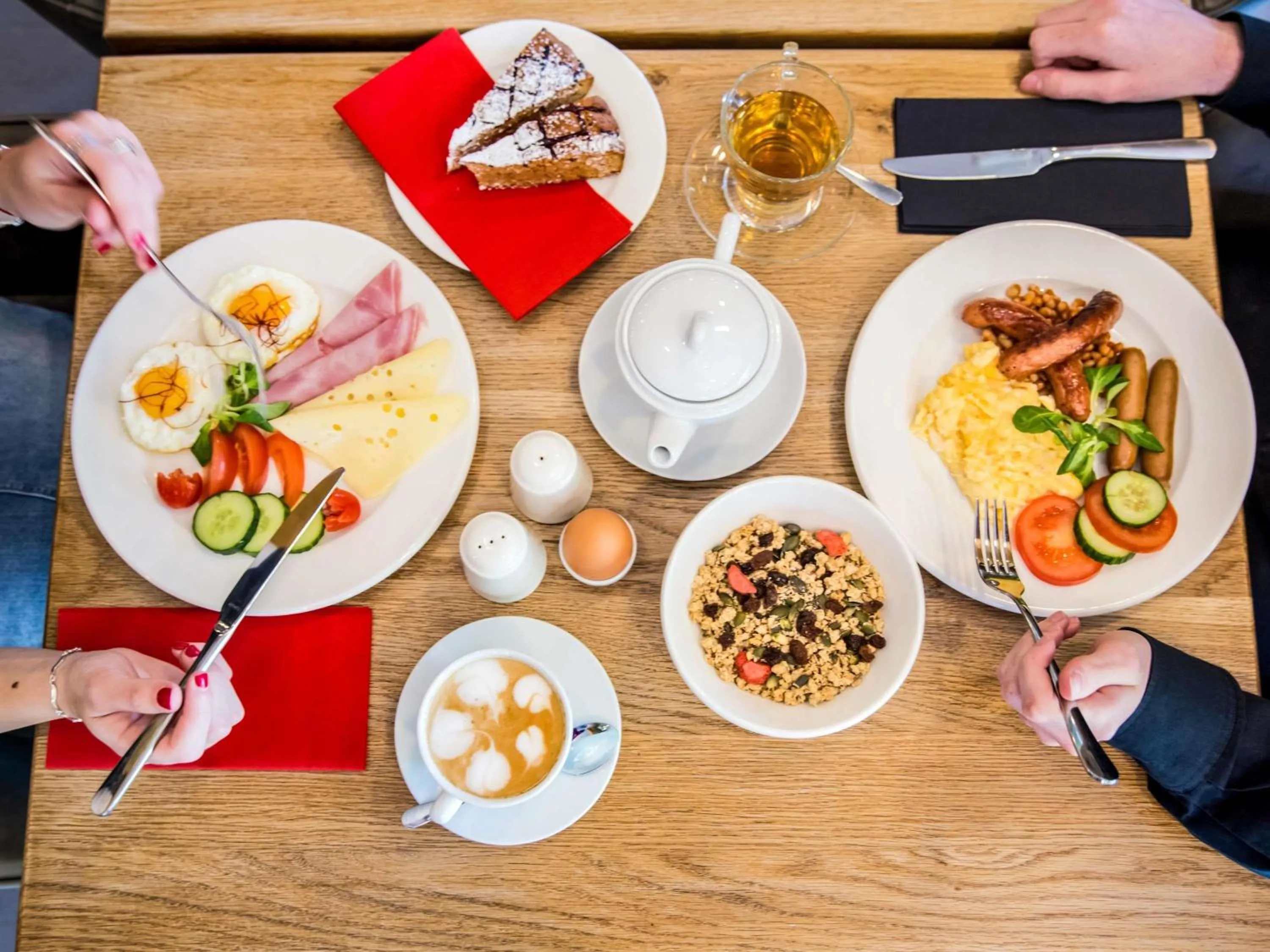 Breakfast in Ibis Hotel Plzeň