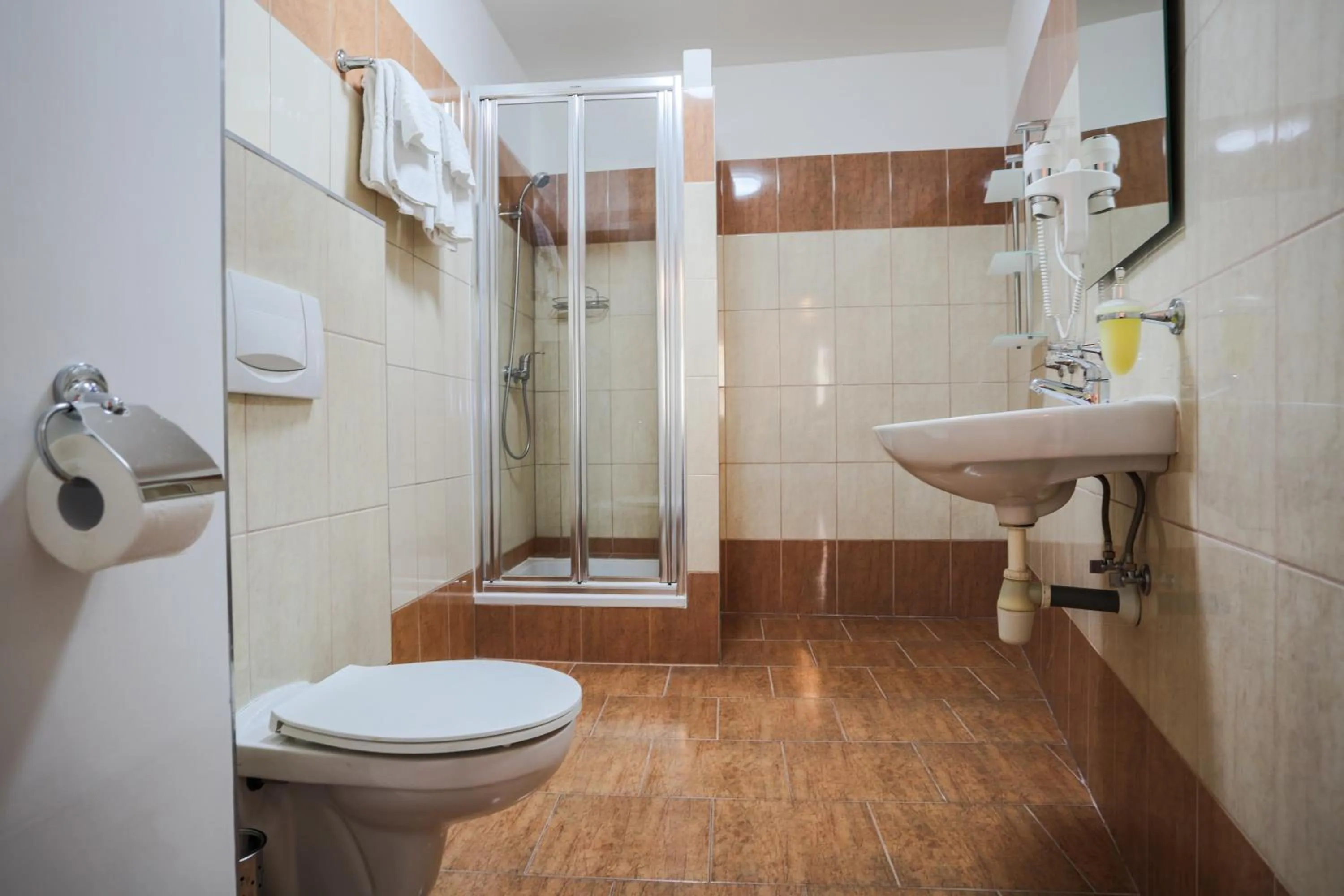 Bathroom in Pension U Lilie