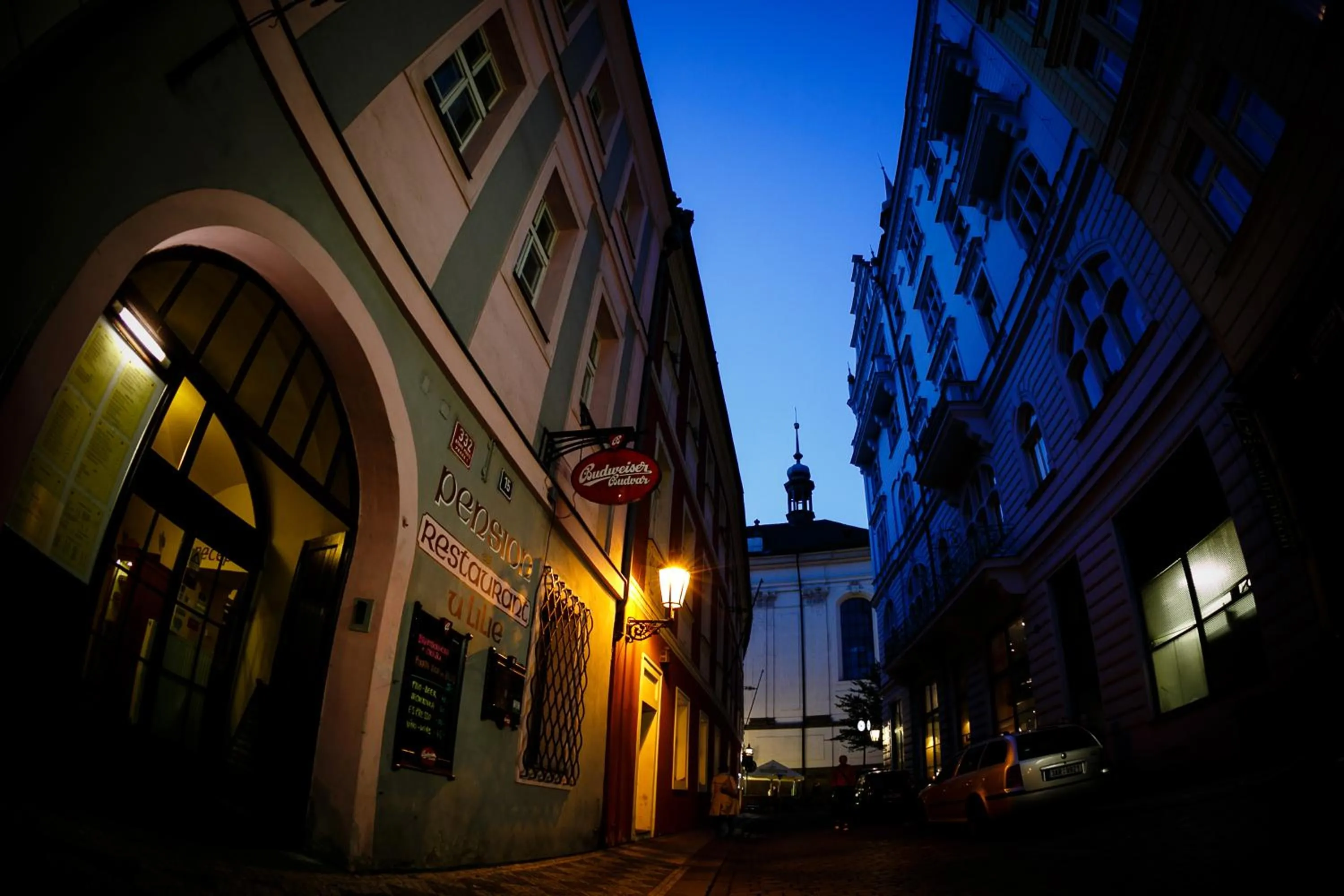 Facade/entrance in Pension U Lilie