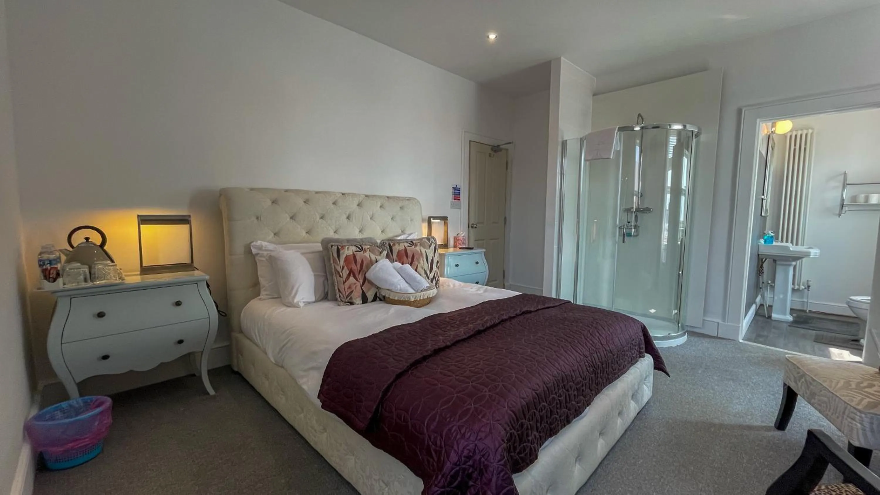 Shower in The Chatwal Boutique Hotel