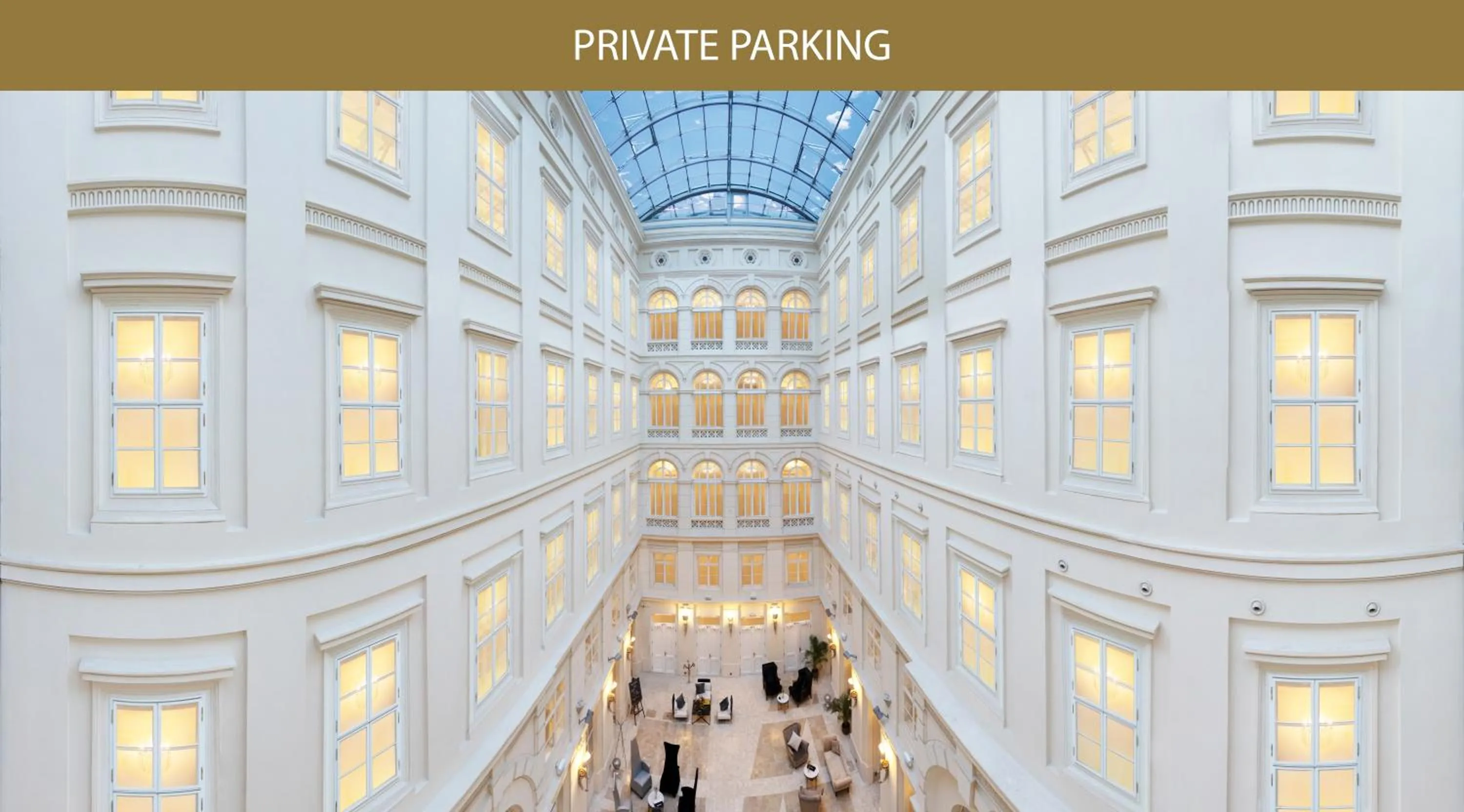 Lobby or reception in Grand Palace Brno - Czech Leading Hotels