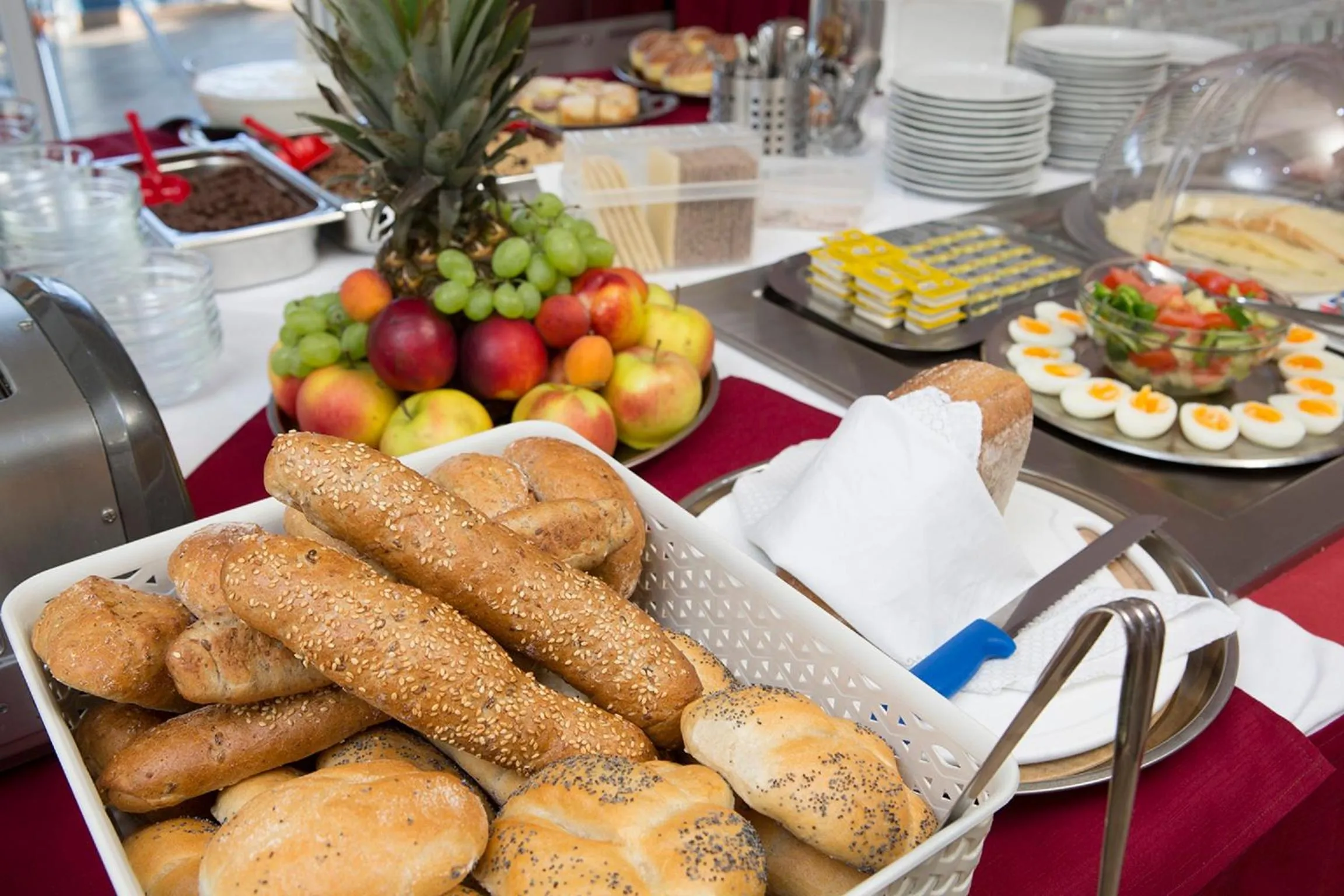 Buffet breakfast in Hotel Trend
