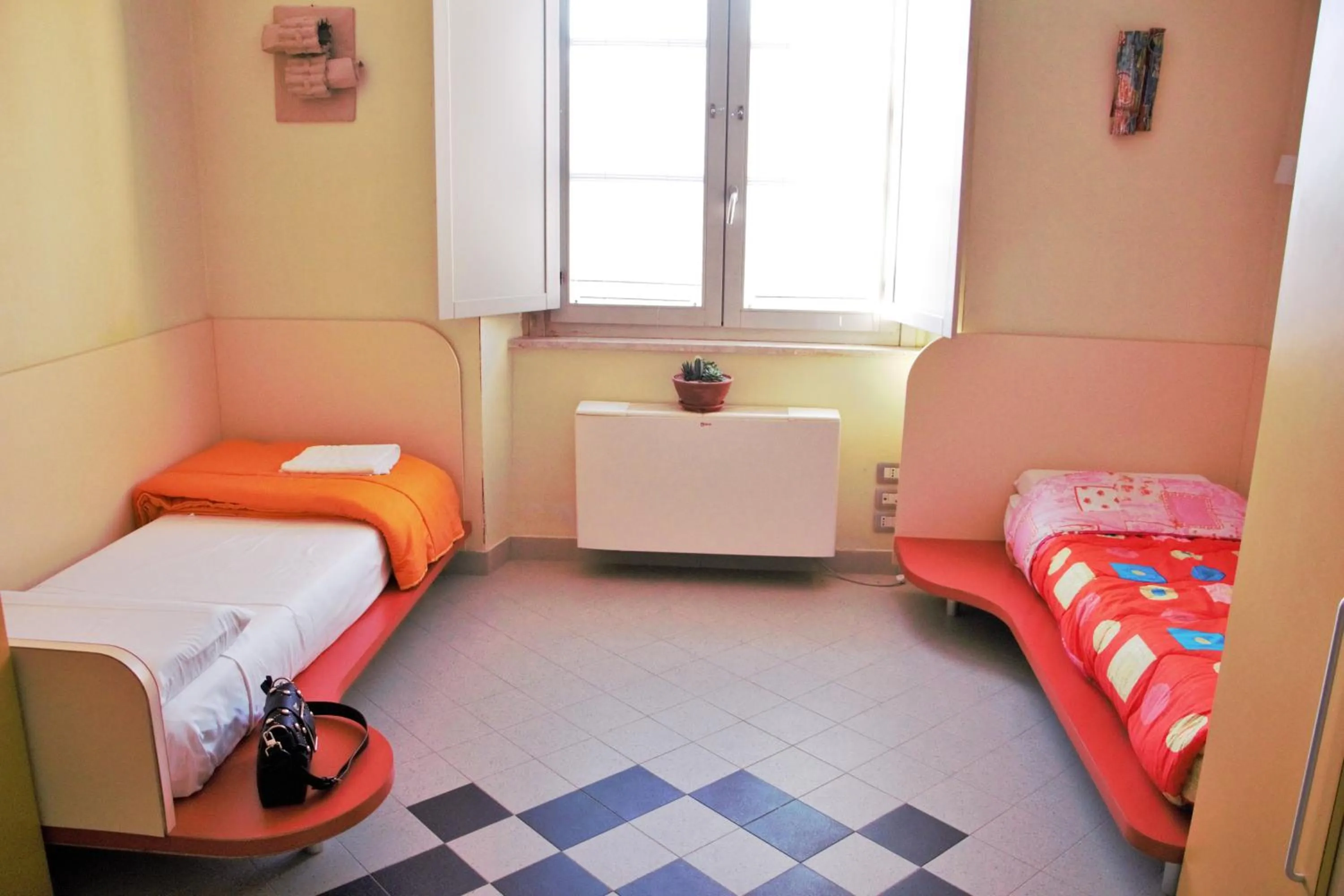 Bed in Ostello La Miniera