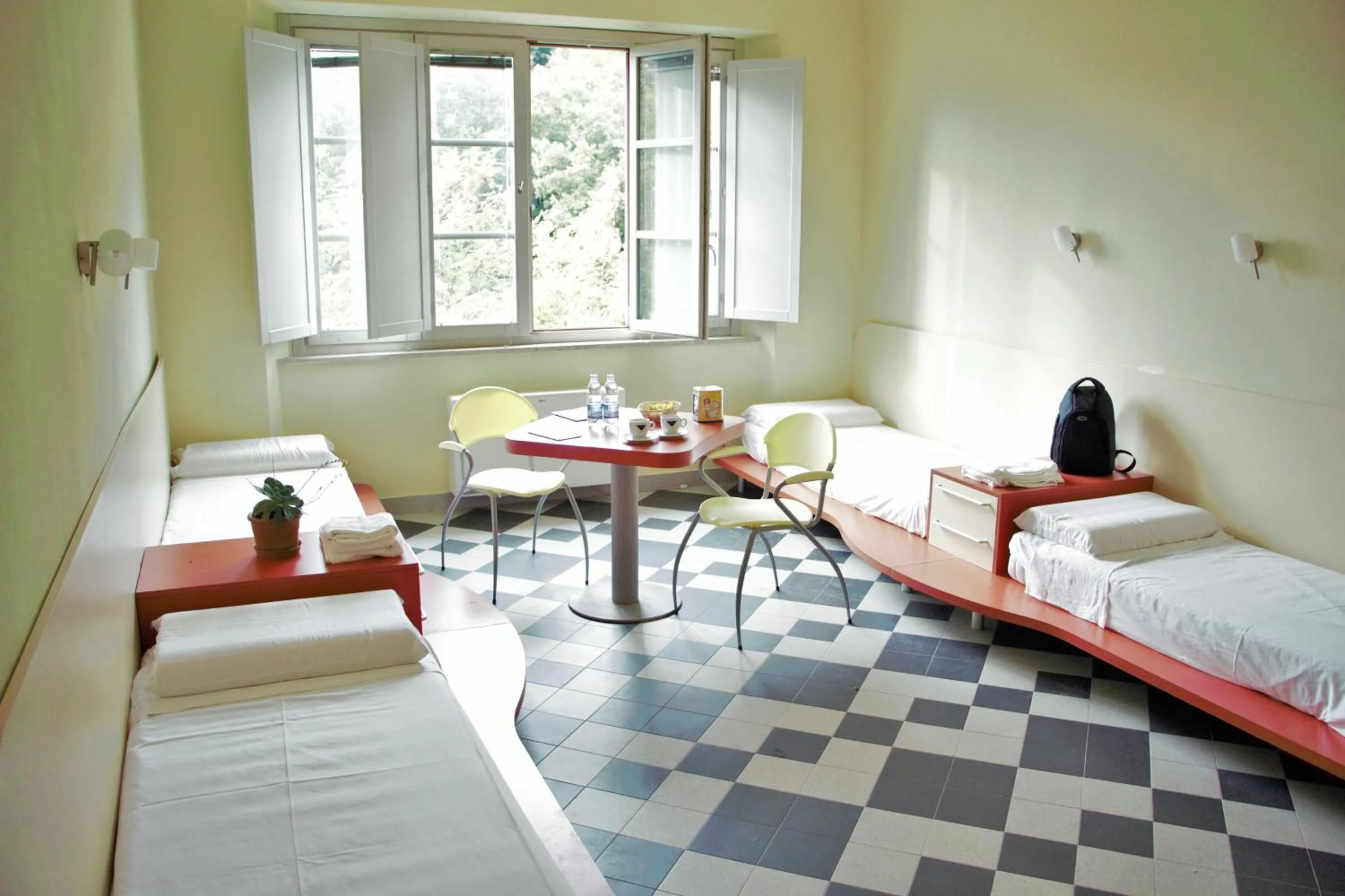 Bed in Ostello La Miniera