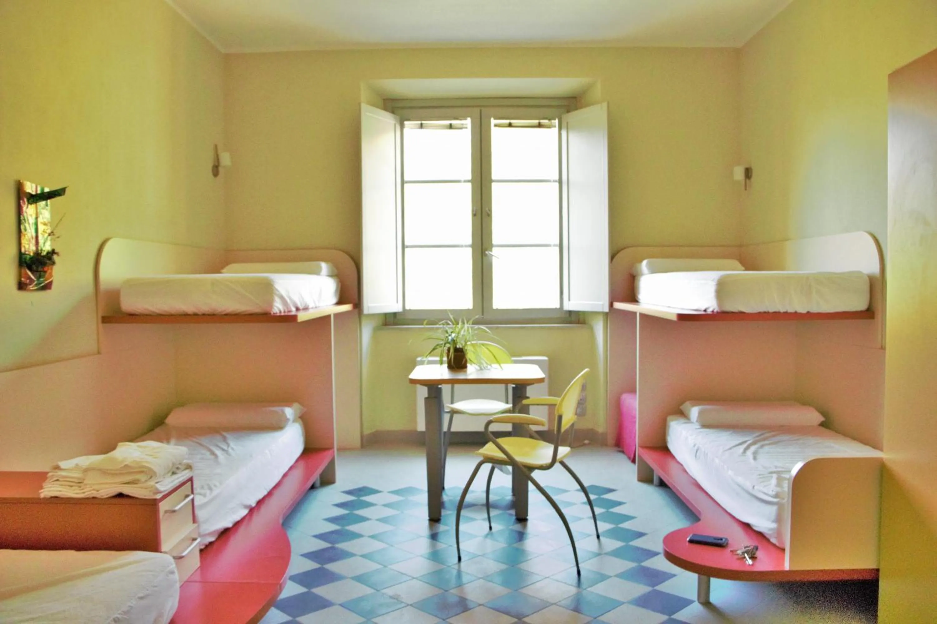 Bed in Ostello La Miniera