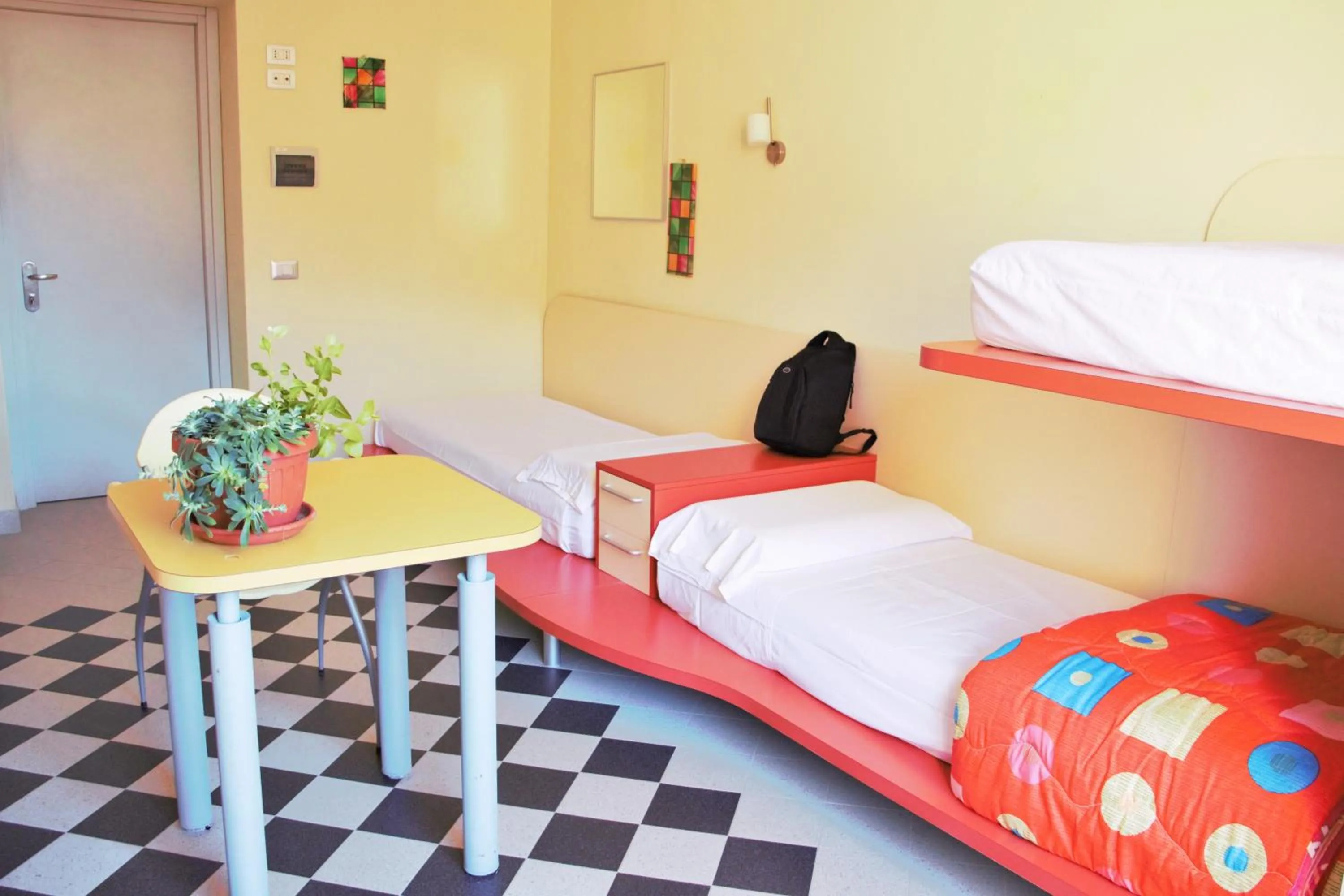 Bed in Ostello La Miniera