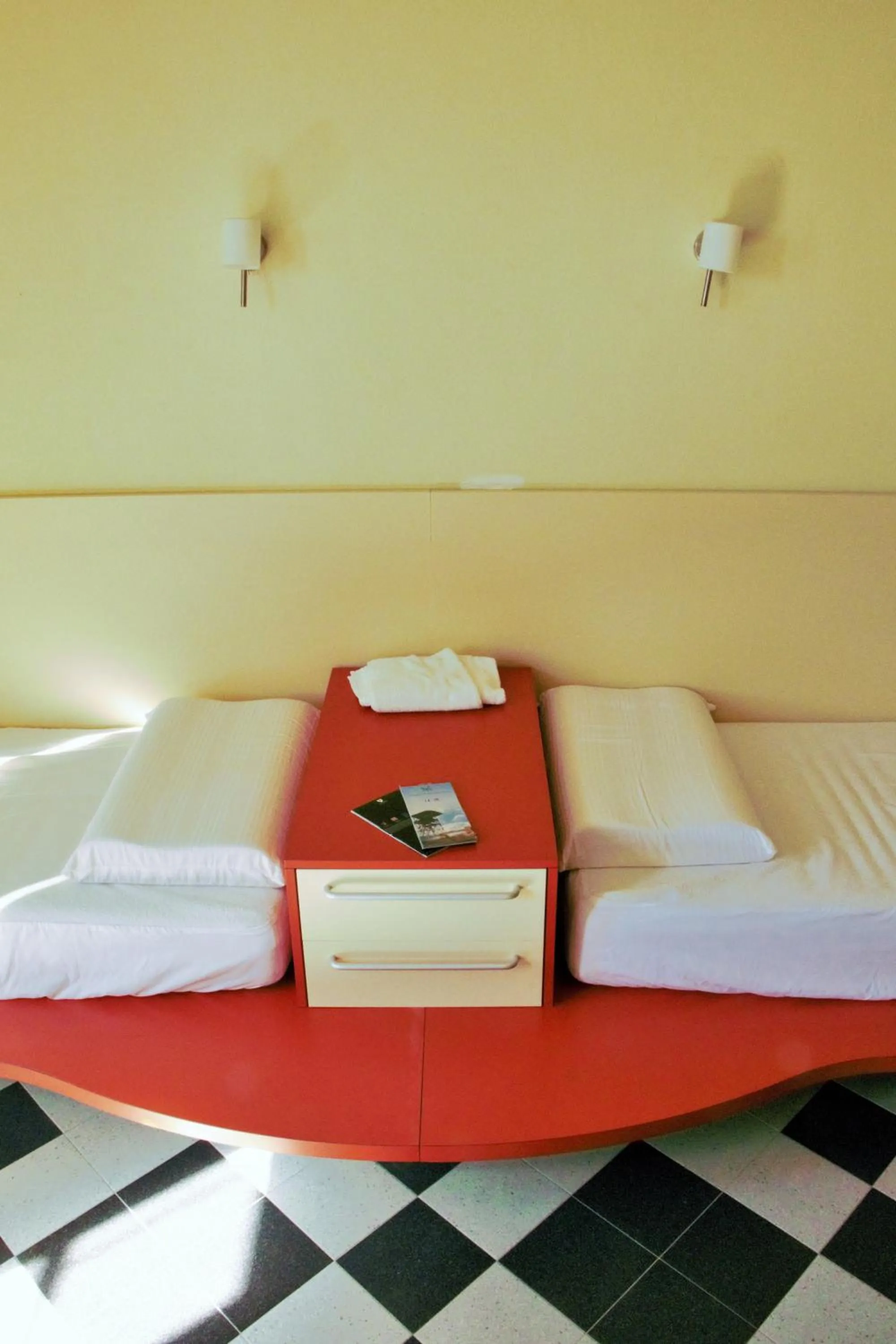 Bed in Ostello La Miniera