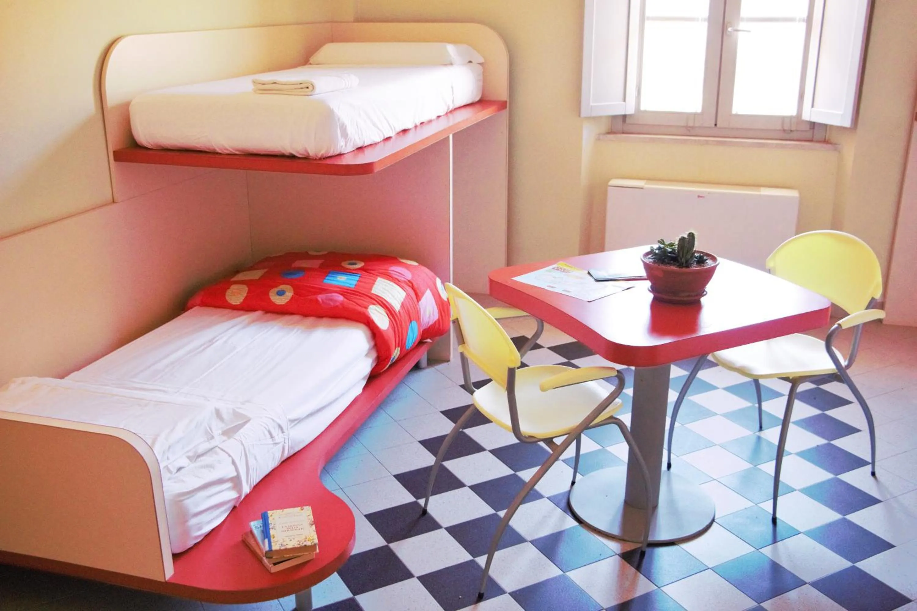 Bed in Ostello La Miniera