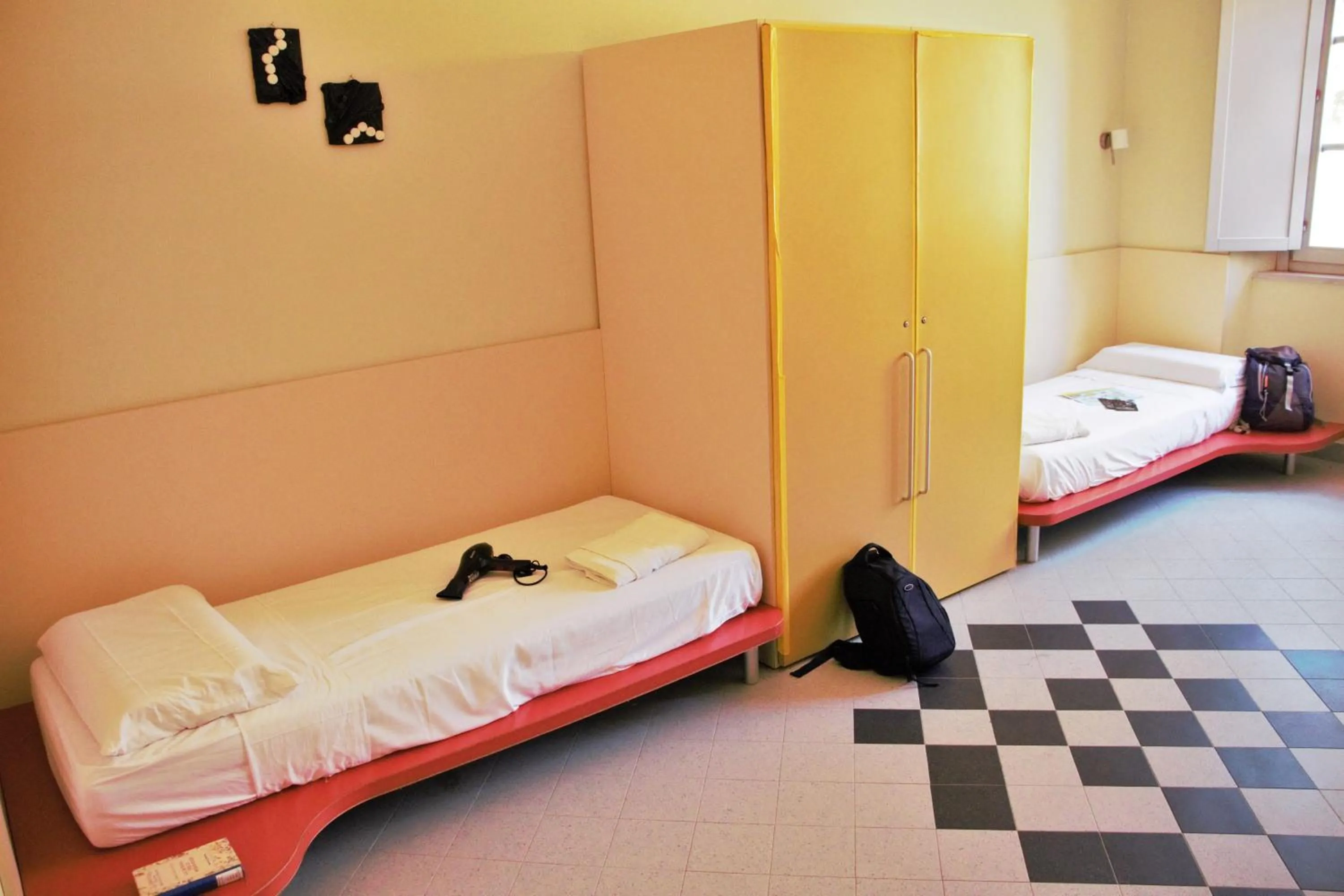 Bed in Ostello La Miniera