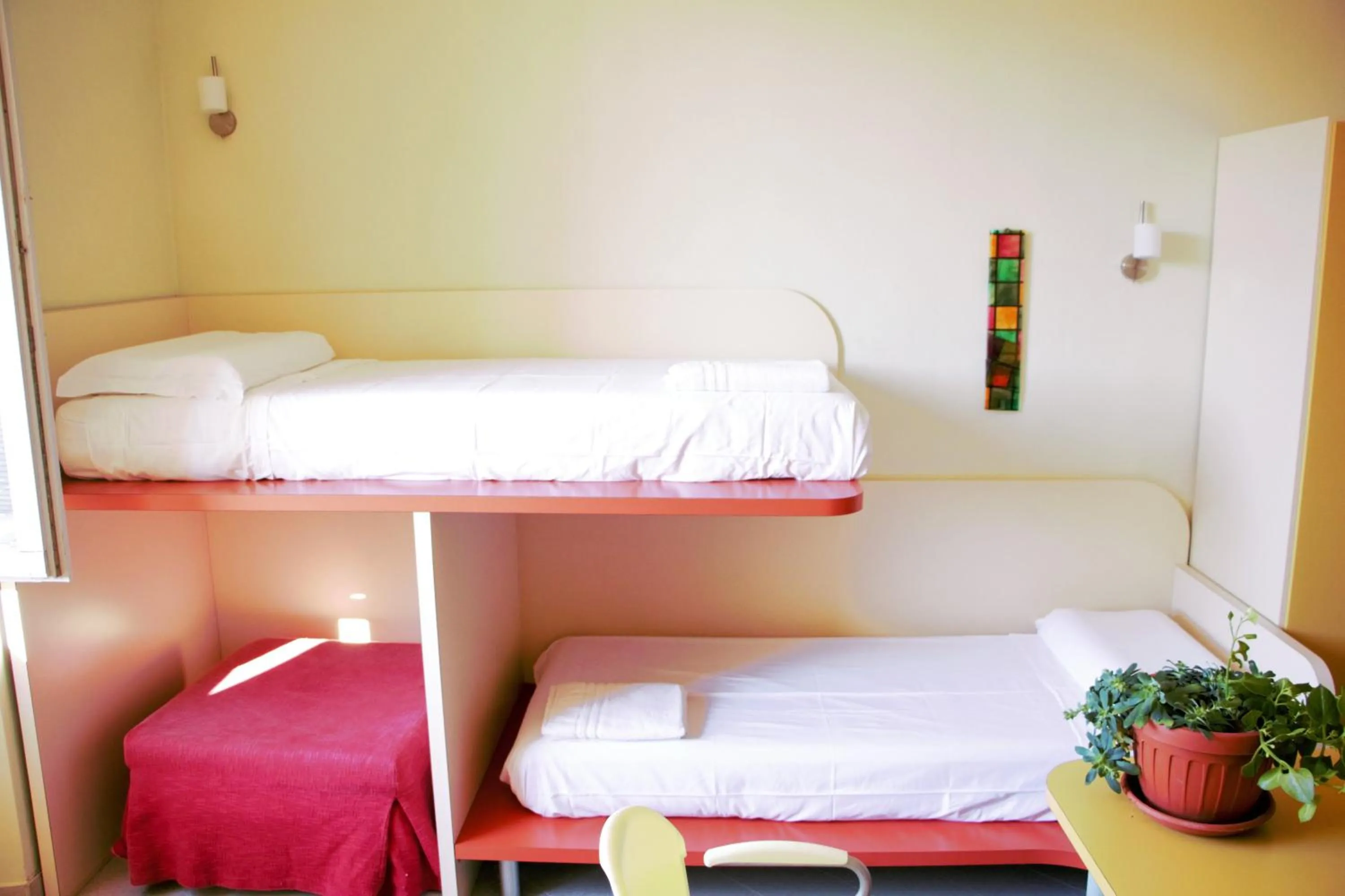 Bed in Ostello La Miniera