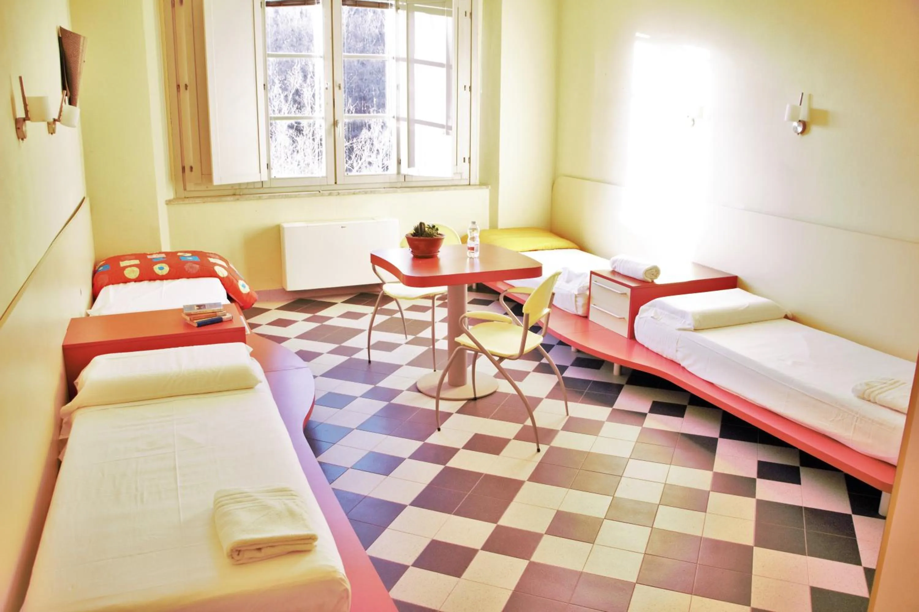 Bed in Ostello La Miniera