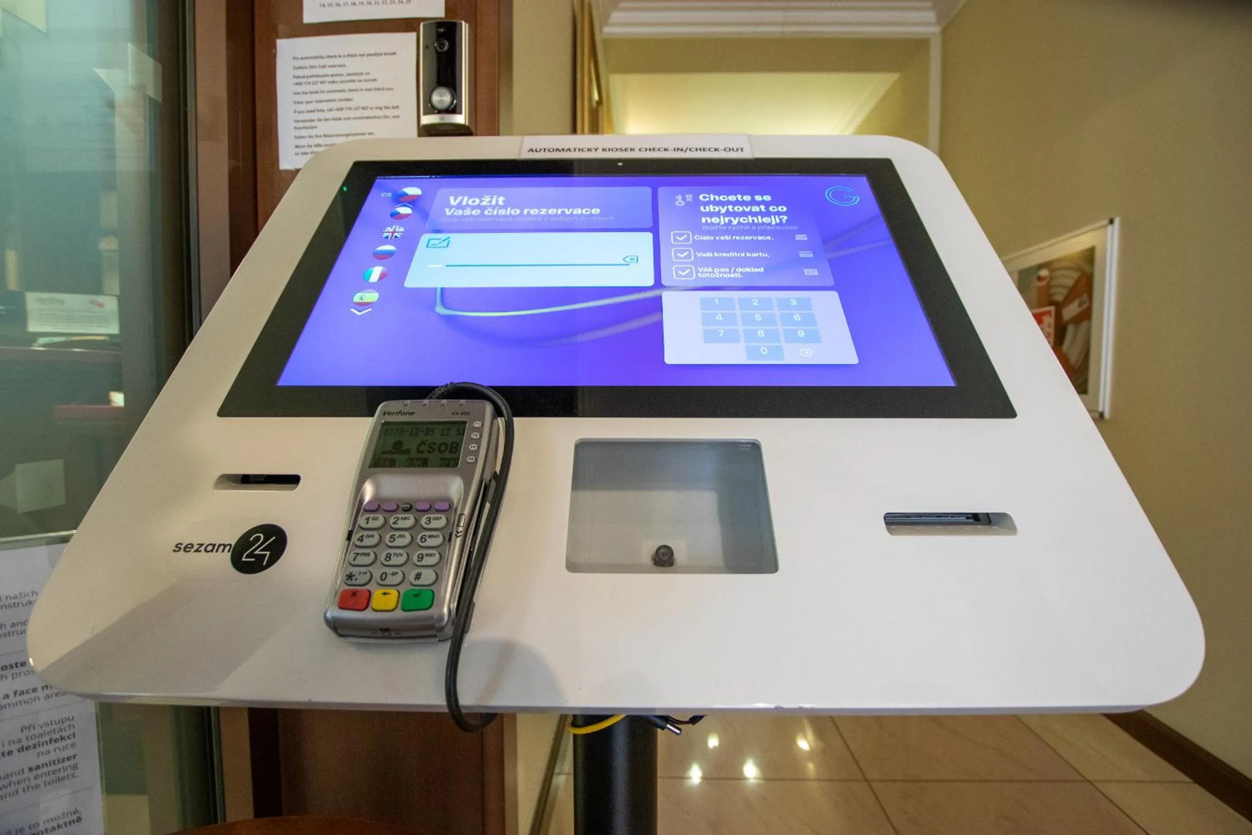 Lobby or reception in Hotel Giovanni Giacomo