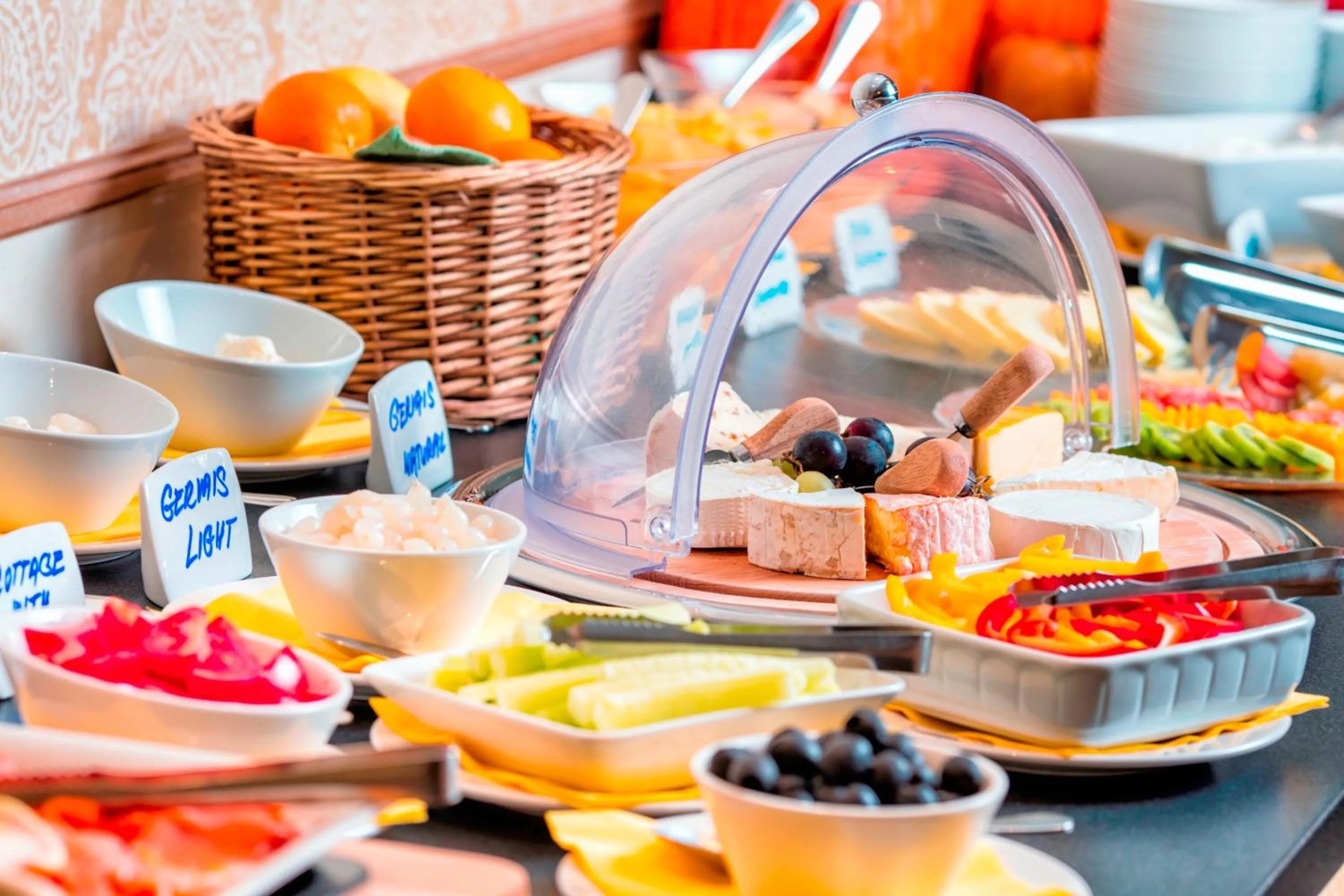 Buffet breakfast in Hotel Clement